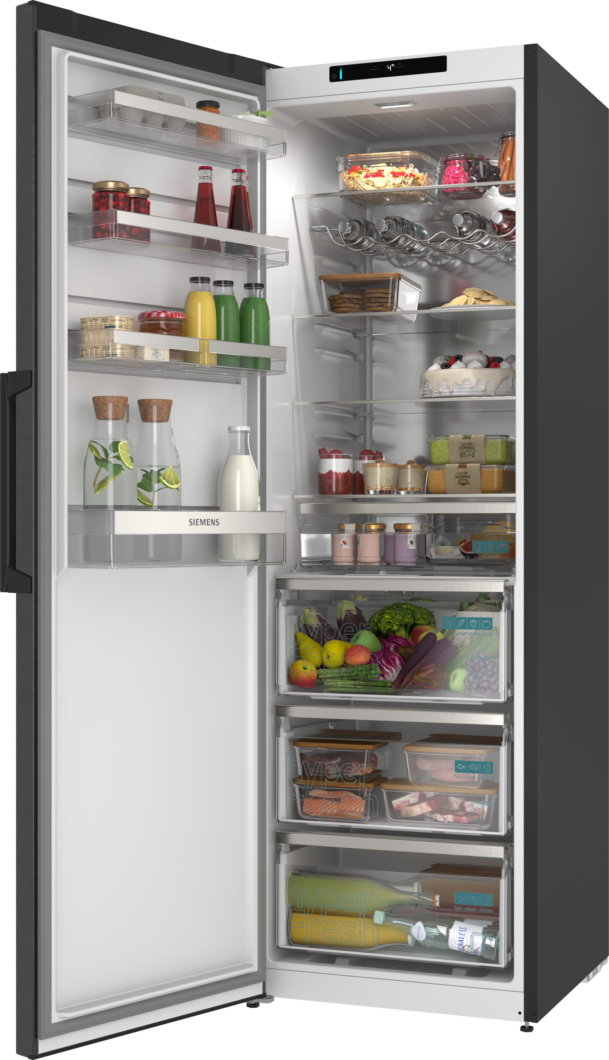 SIEMENS Kühlschrank iQ300 KS36NVXCG, 186,2 cm hoch, 59,5 cm breit