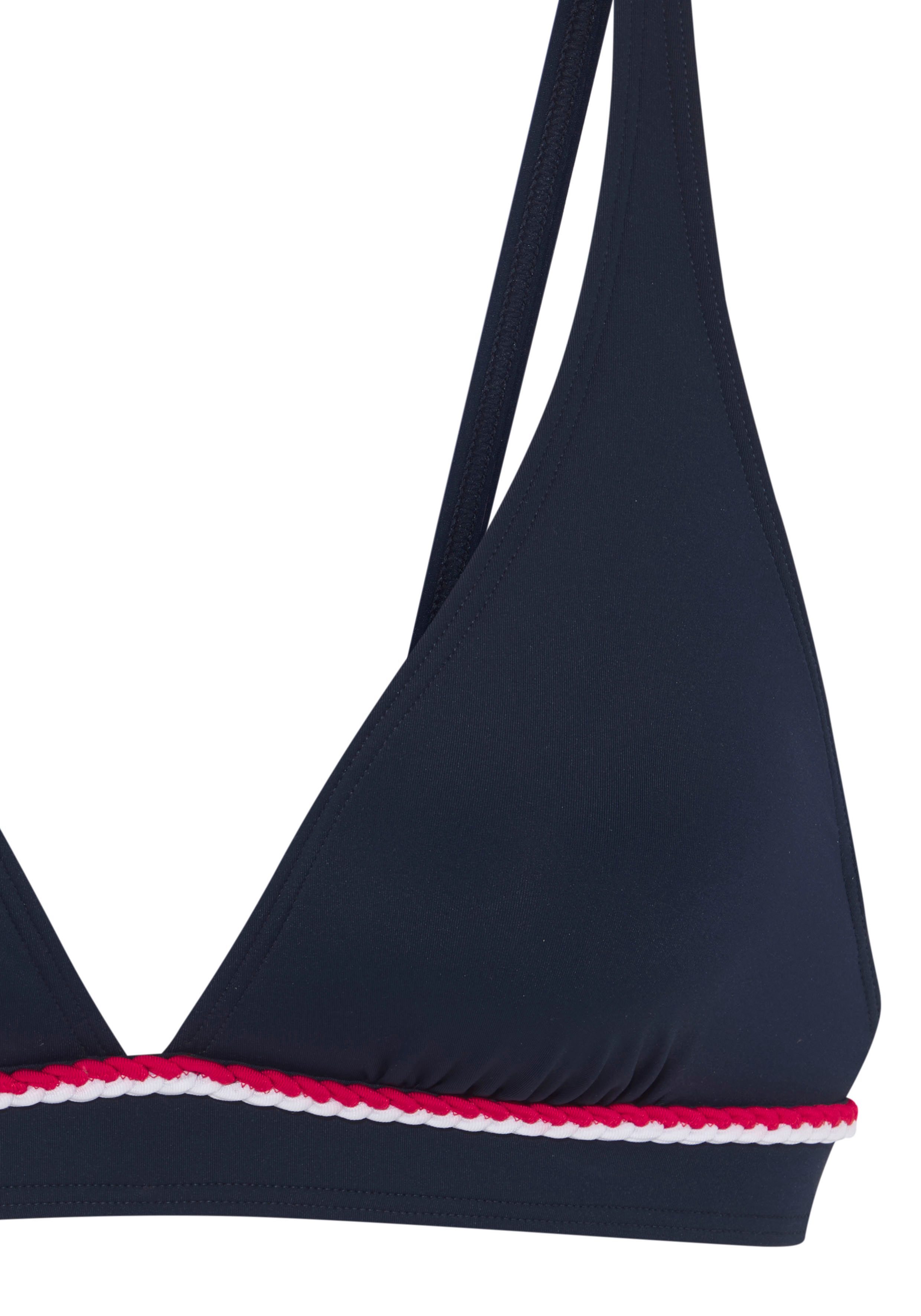 s.Oliver Triangel-Bikini-Top Junis, mit geflochtener Kordel