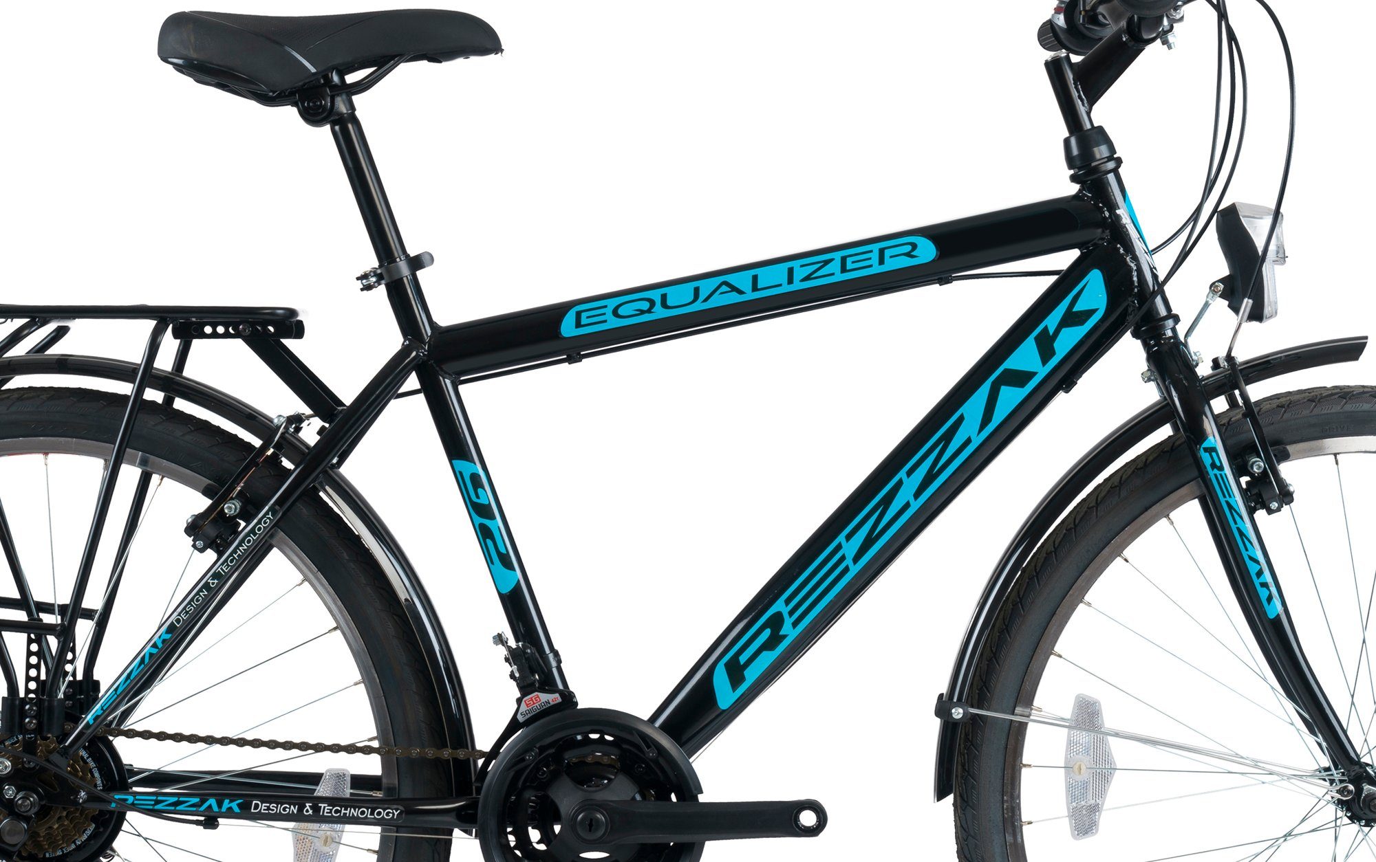 Rezzak Cityrad 26"Zoll Fahrrad Herrenfahrrad Jungenfahrrad Jugend 21 Gang, 21 Gang Shimano, Kettenschaltung