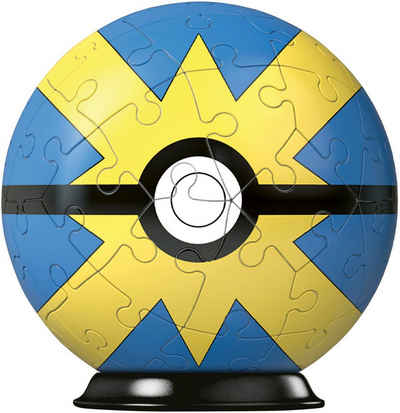 Ravensburger Puzzleball Puzzle-Ball Pokémon Flottball, 54 Puzzleteile, Made in Europe
