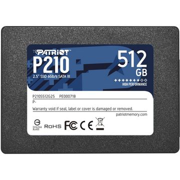 Patriot P210 512 GB SSD-Festplatte (512 GB) 2,5""