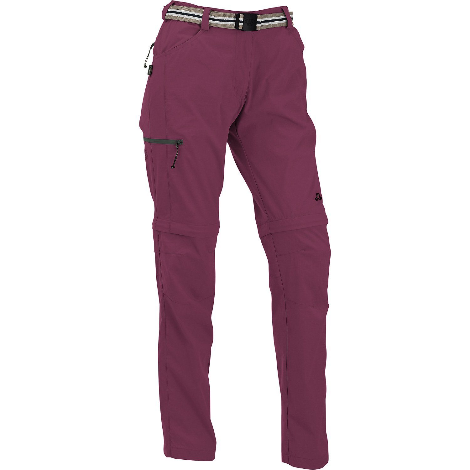 Maul Sport® Zip-off-Hose Outdoorhose Zip-Off Hamilton XT Bordeaux