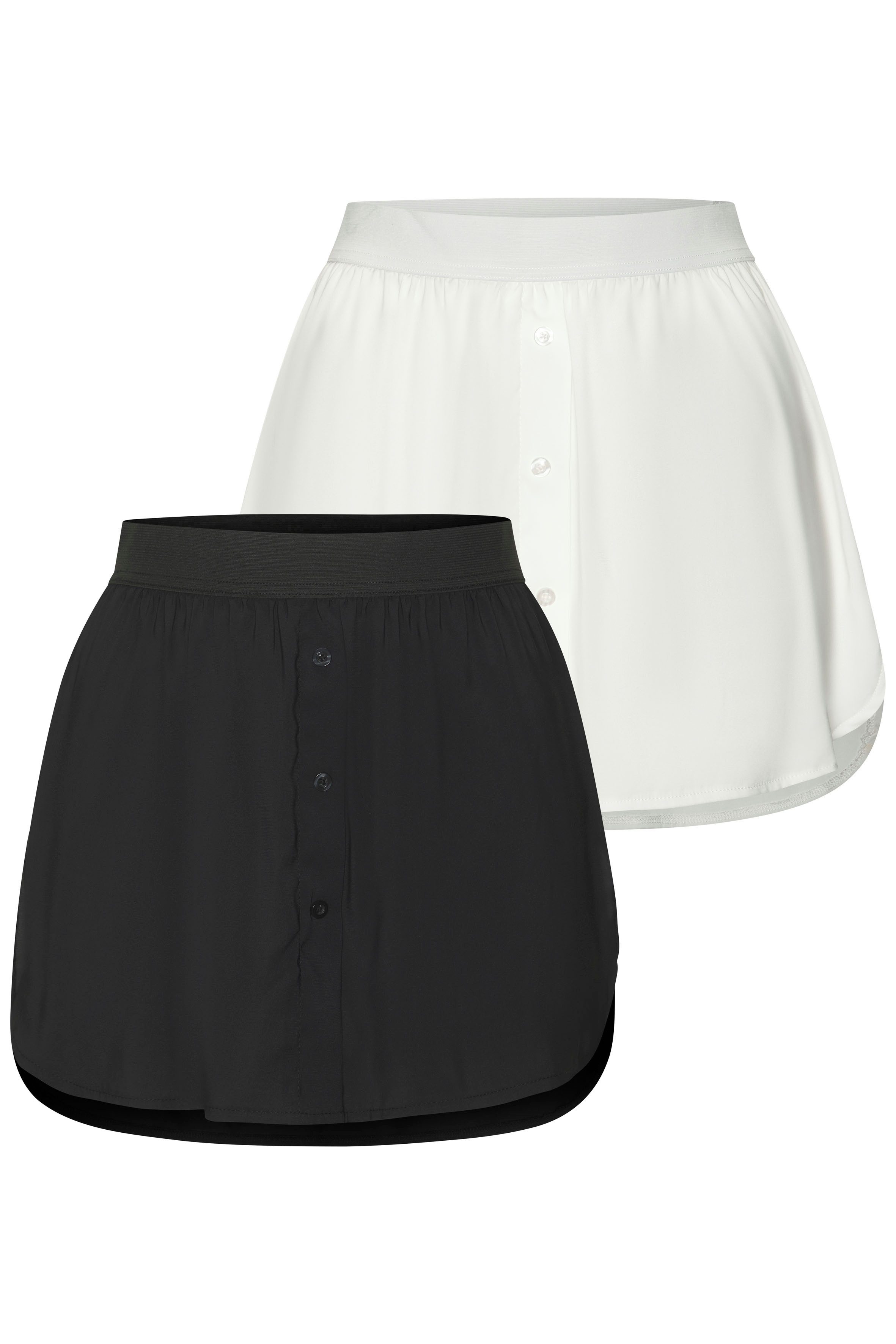 Vivance Unterrock, Blusenrock mit Gummibund, praktische Saumverlängerung günstig online kaufen