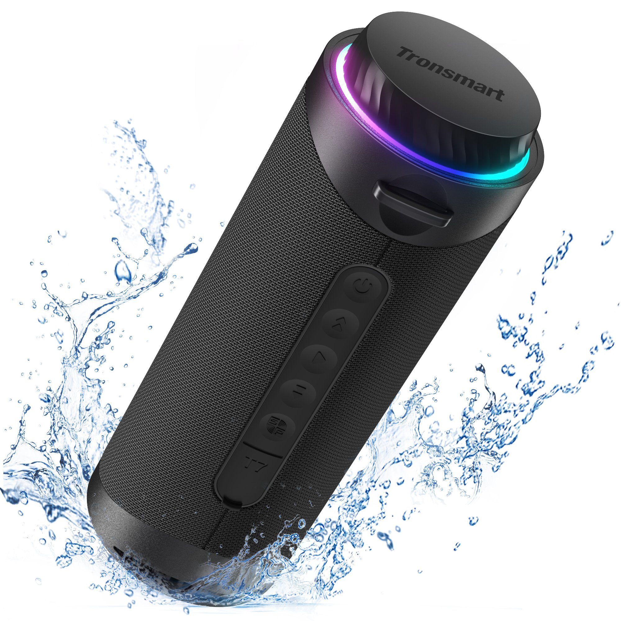 Tronsmart T7 TRAGBARER OUTDOOR-LAUTSPRECHER 30W Bluetooth-Lautsprecher Stereo (TF Card, APP, 30 W, LED-Modus)