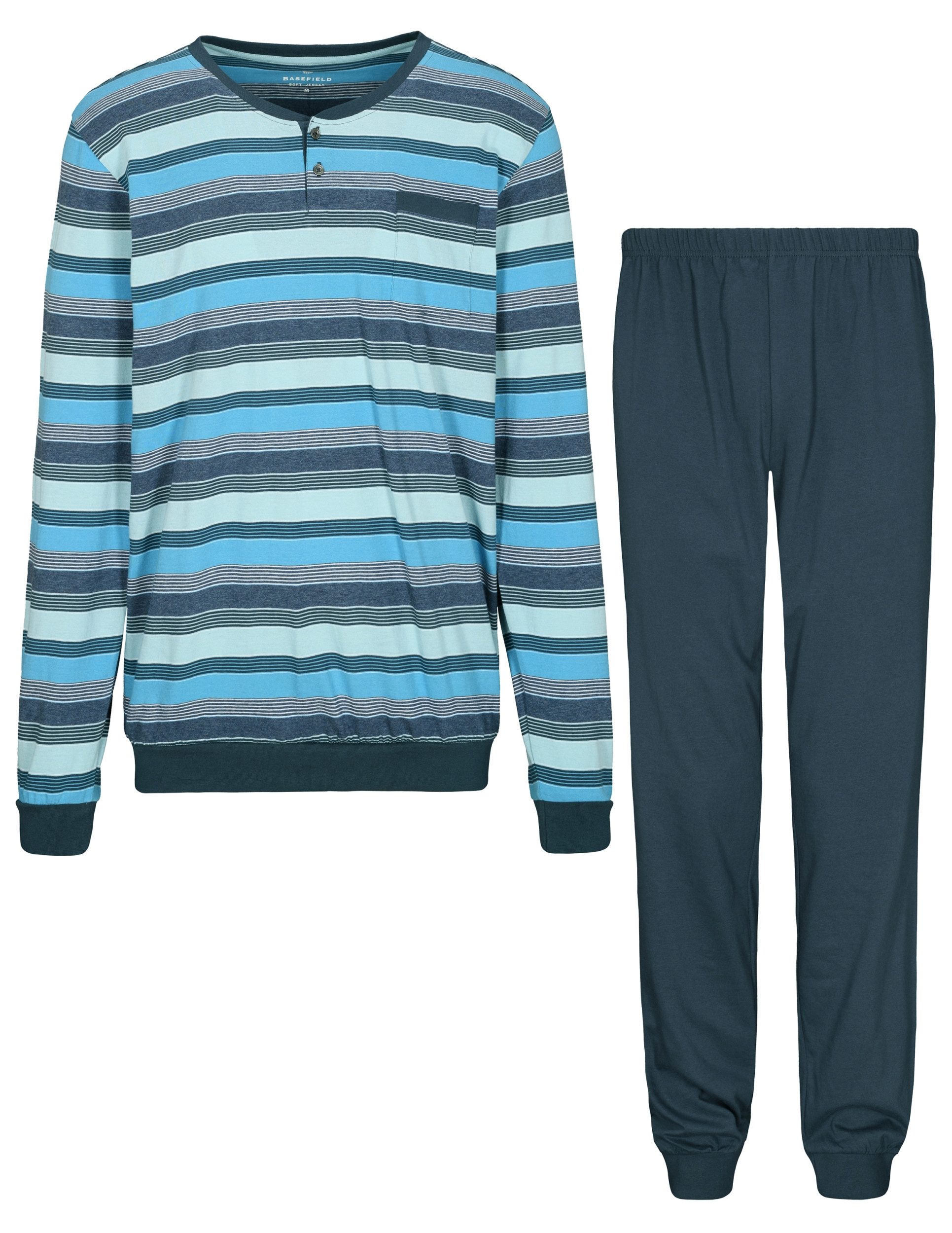 BASEFIELD Schlafanzug He.-Pyjama
