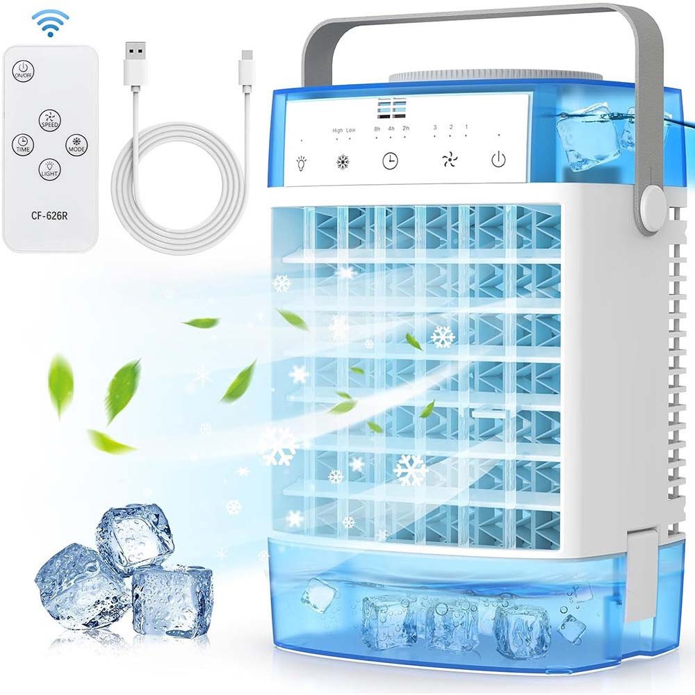 Jibenhome Tischventilator 4-in-1 Ventilatorkombigerät Nachtlicht&Timing Tra günstig online kaufen