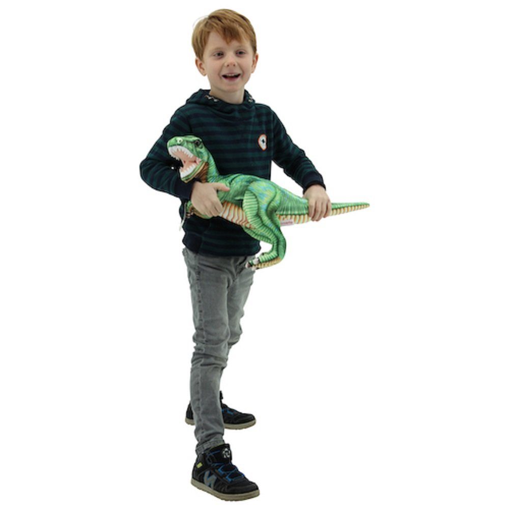 Sweety-Toys Kuscheltier Sweety Toys Kuscheltier Dino 57 cm grün Dinosaurier, Dinosaurier Dino
