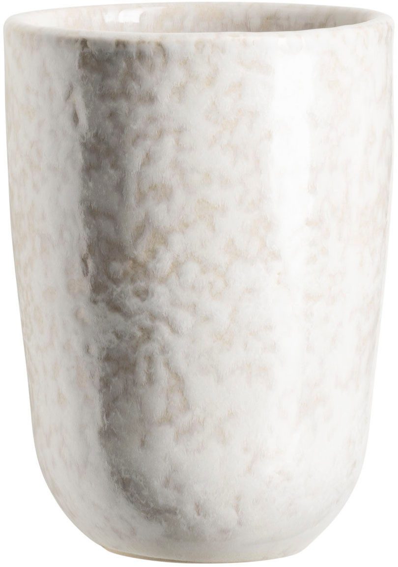 Gipfelstück Becher Kaffeebecher-Set Alpenwiese, 4-tlg., Steinzeug, jedes Teil ein Unikat, 4-teilig