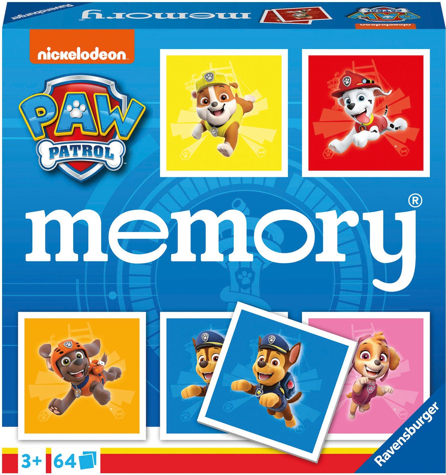 Ravensburger Spiel memory® PAW Patrol, Kinderspiel, Made in Europe