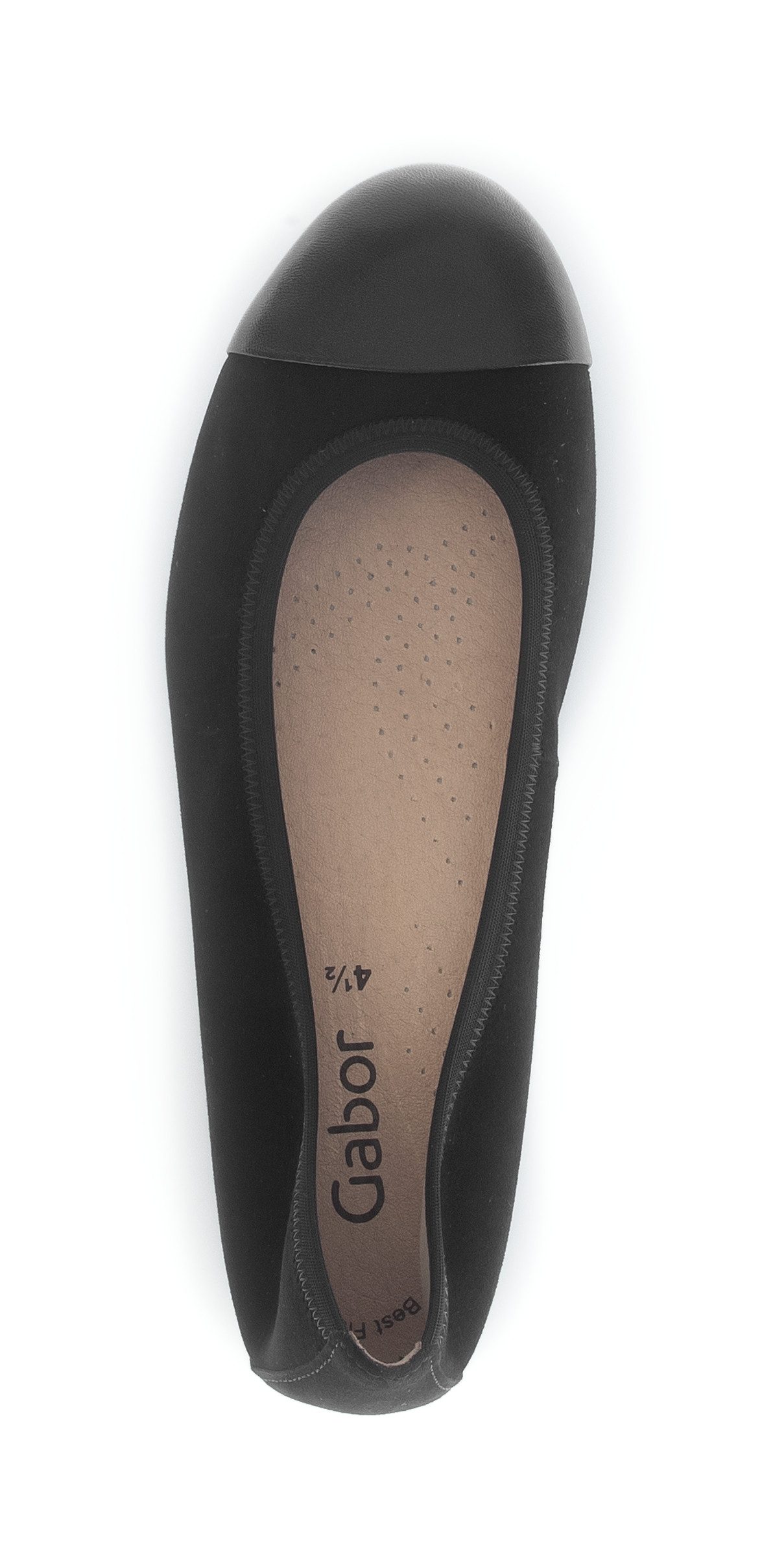 Gabor Ballerina, Flats, Komfortschuh, Businessschuh in klassischer Optik