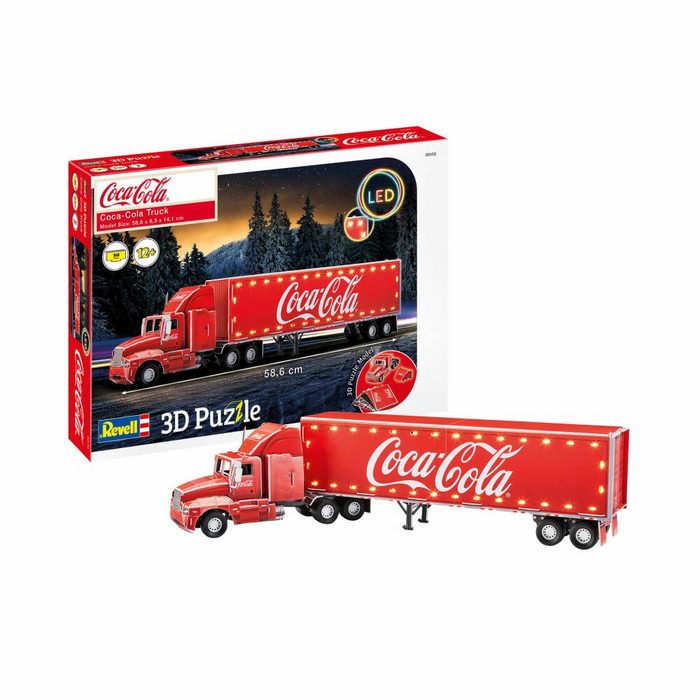 Revell® 3D-Puzzle Coca-Cola Truck 168 Puzzleteile