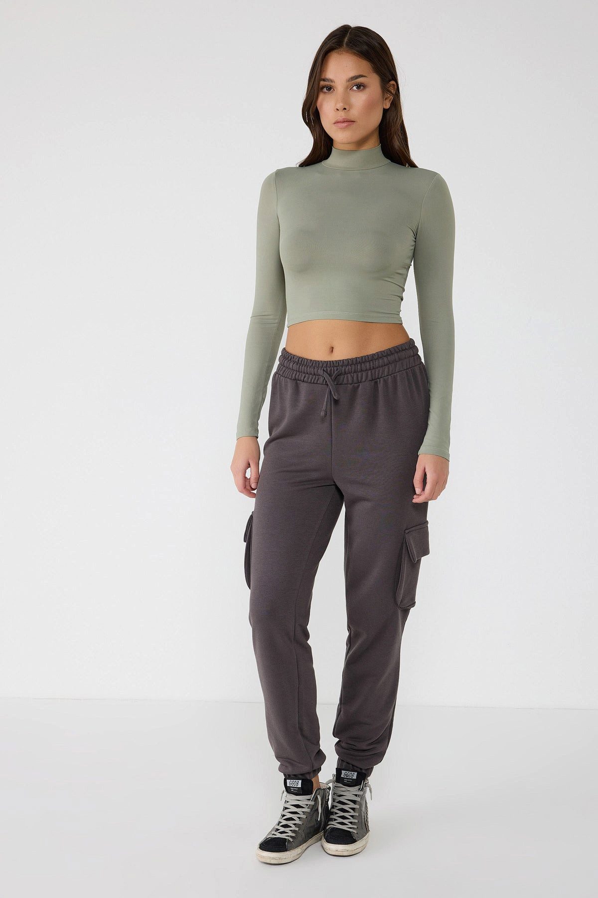No Matter What Blusentop Langärmelige Bluse – Bild 3 von 5