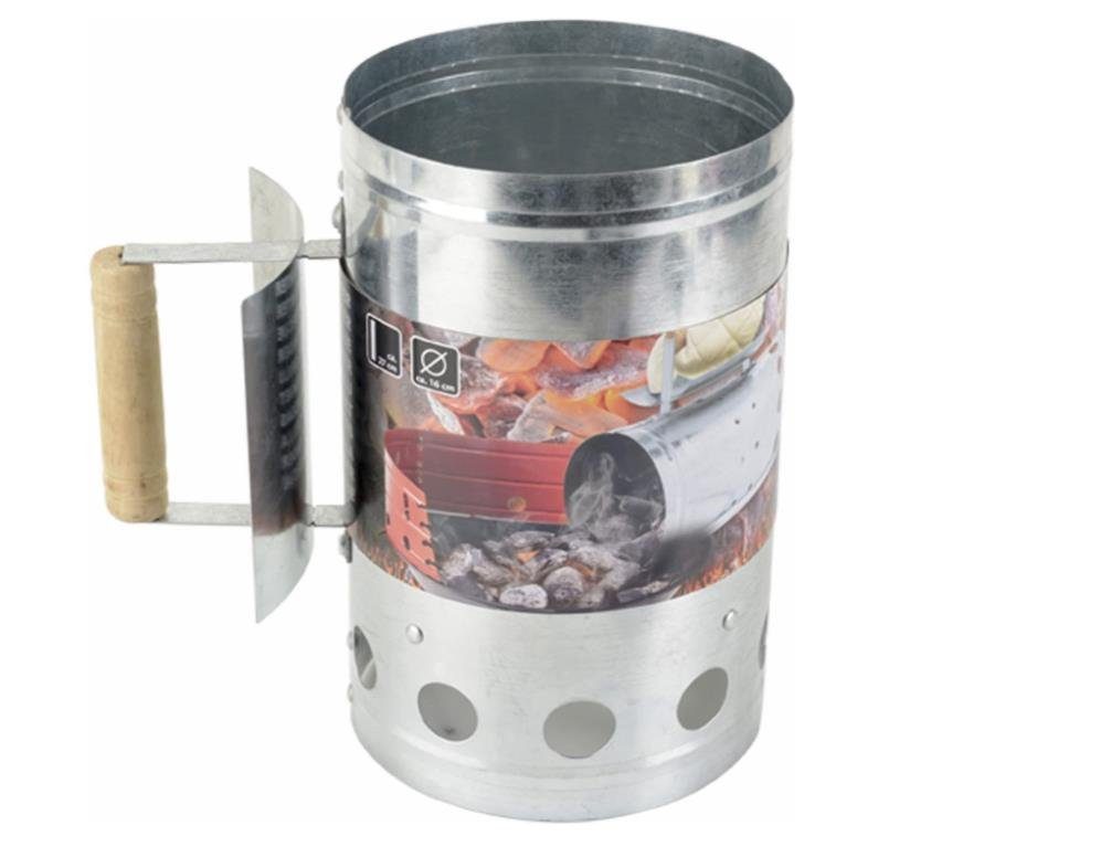 DRULINE Feuerzeug Kohleanzünder Für Grills Und Kamine (1-St), Ergonomischer  Griff, Seitenöffnungen