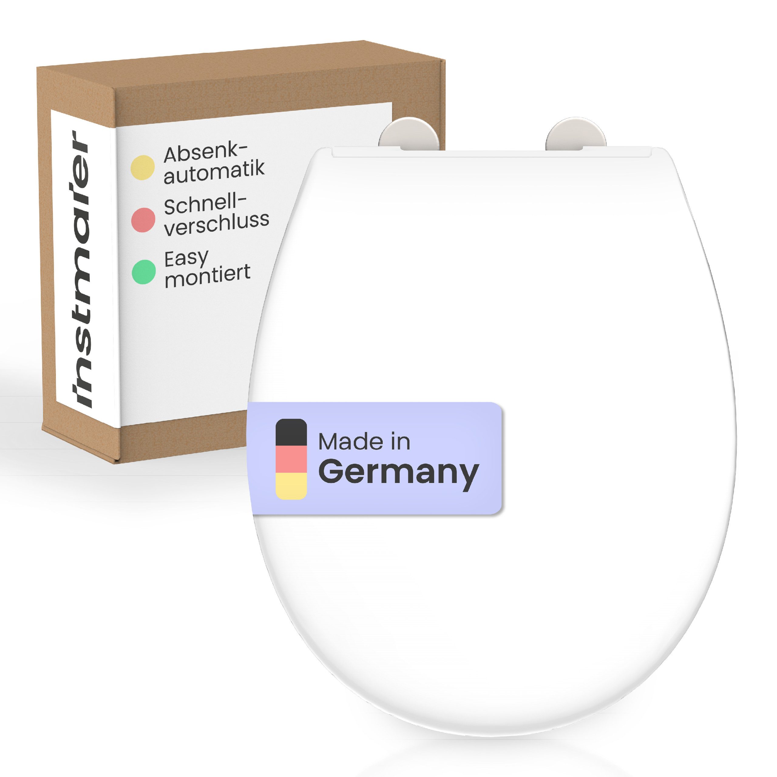 instmaier WC-Sitz Alma, Made in Germany, bakterienabweisendes Duroplast, bi günstig online kaufen