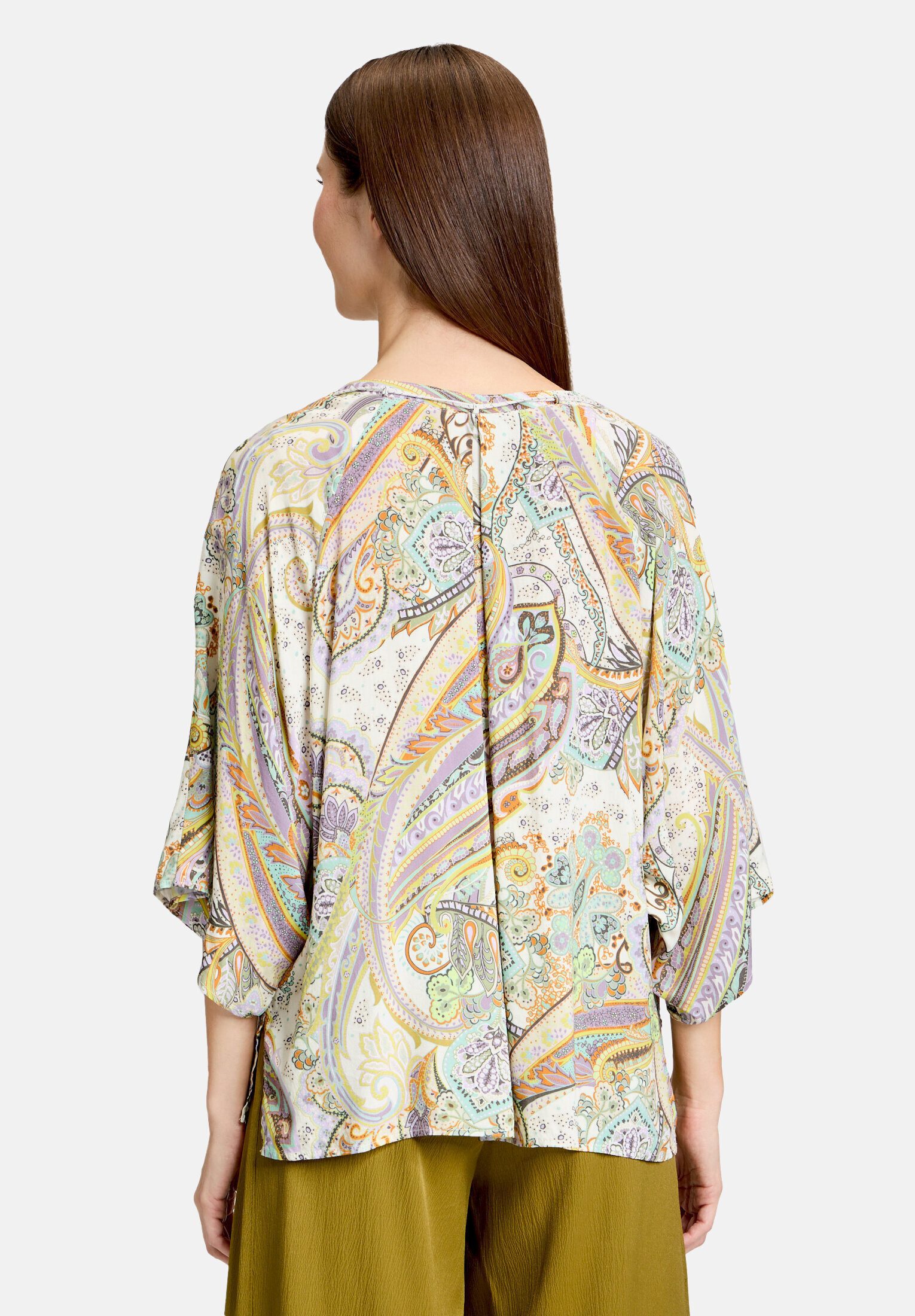 Cartoon Schlupfbluse Damen mit Muster
