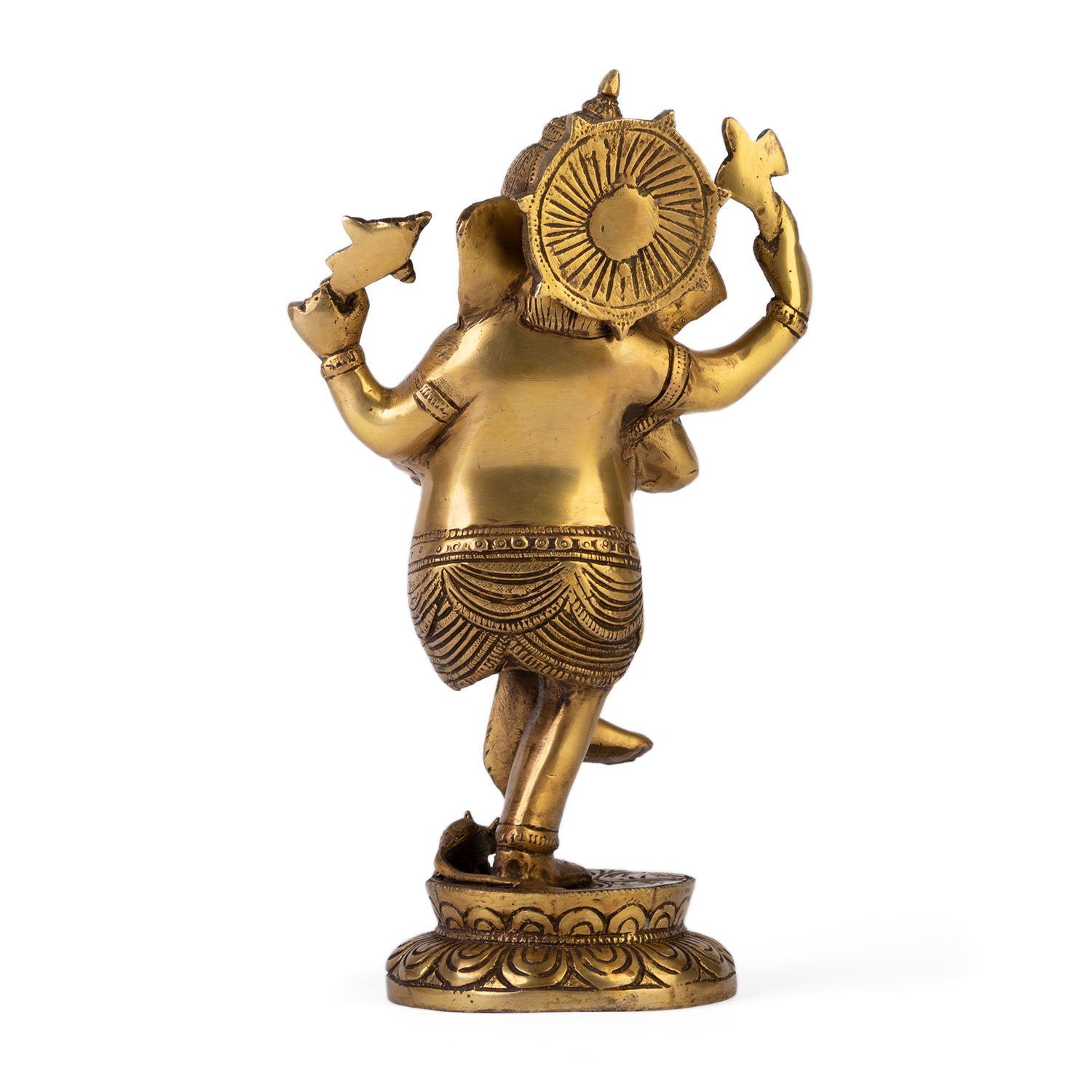 28 Ganesha Tanzender Statue, Dekofigur bodhi cm Messing,