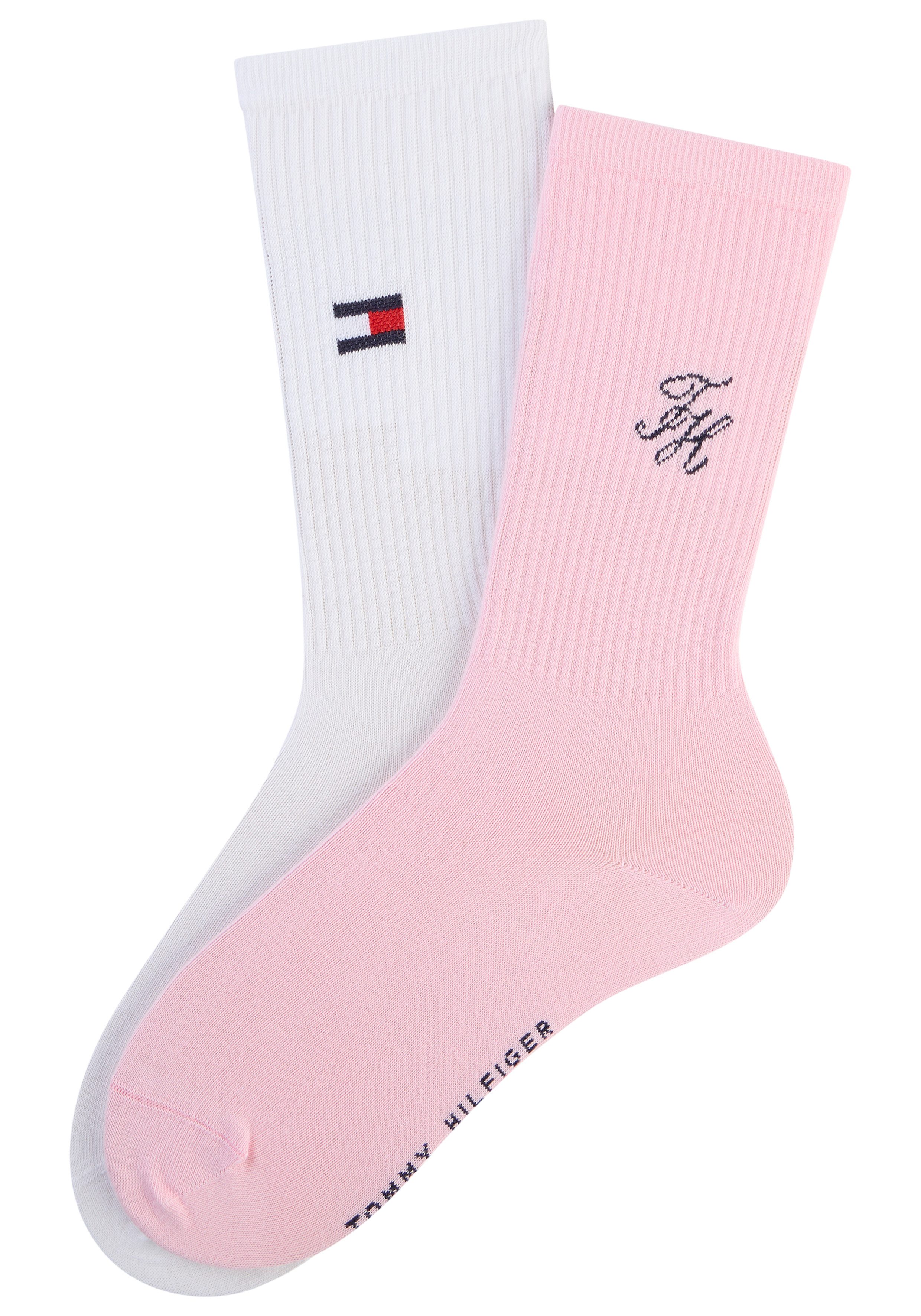 Tommy Hilfiger Socken TH UNI SOCK 2P MONOGRAM (2 Paar) günstig online kaufen