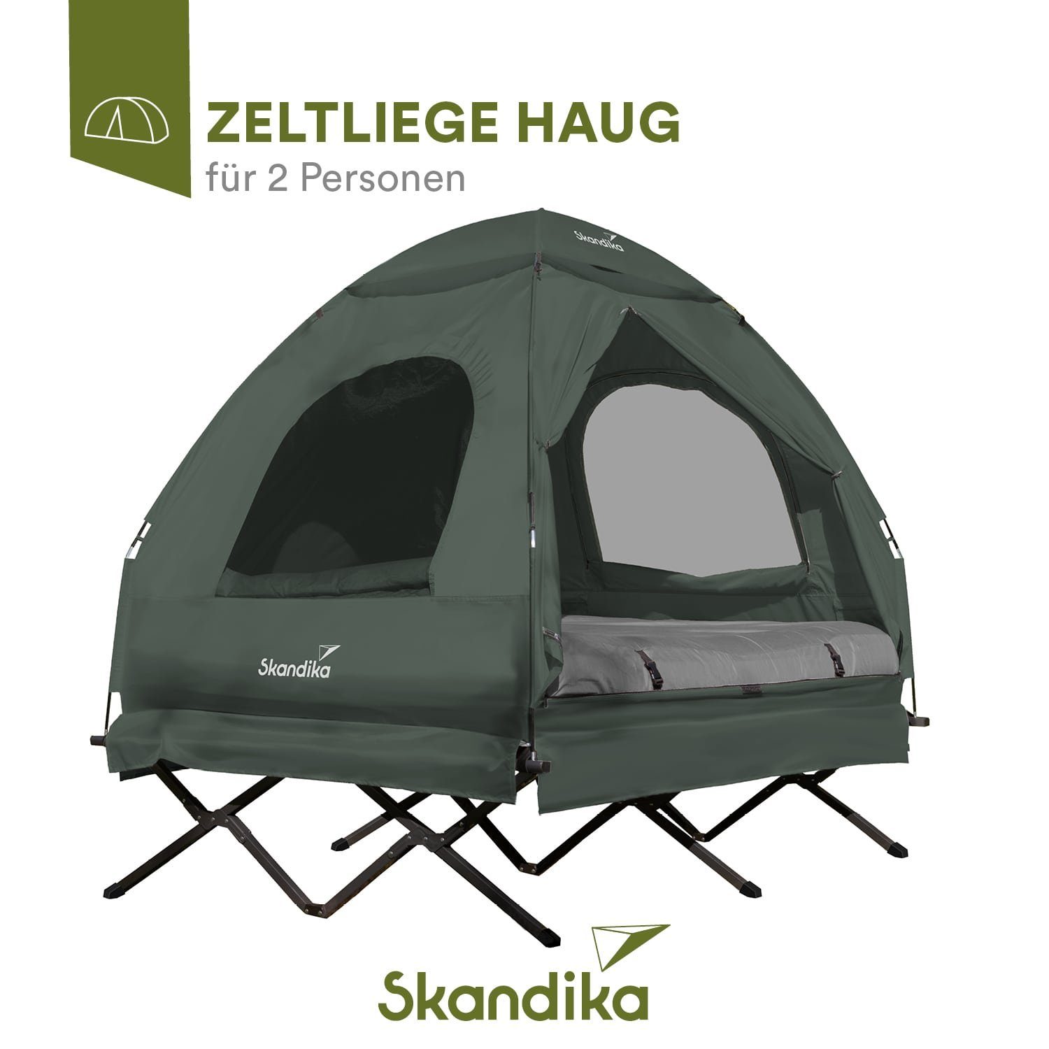 Skandika Feldbett Zeltliege Haug für 2 günstig online kaufen