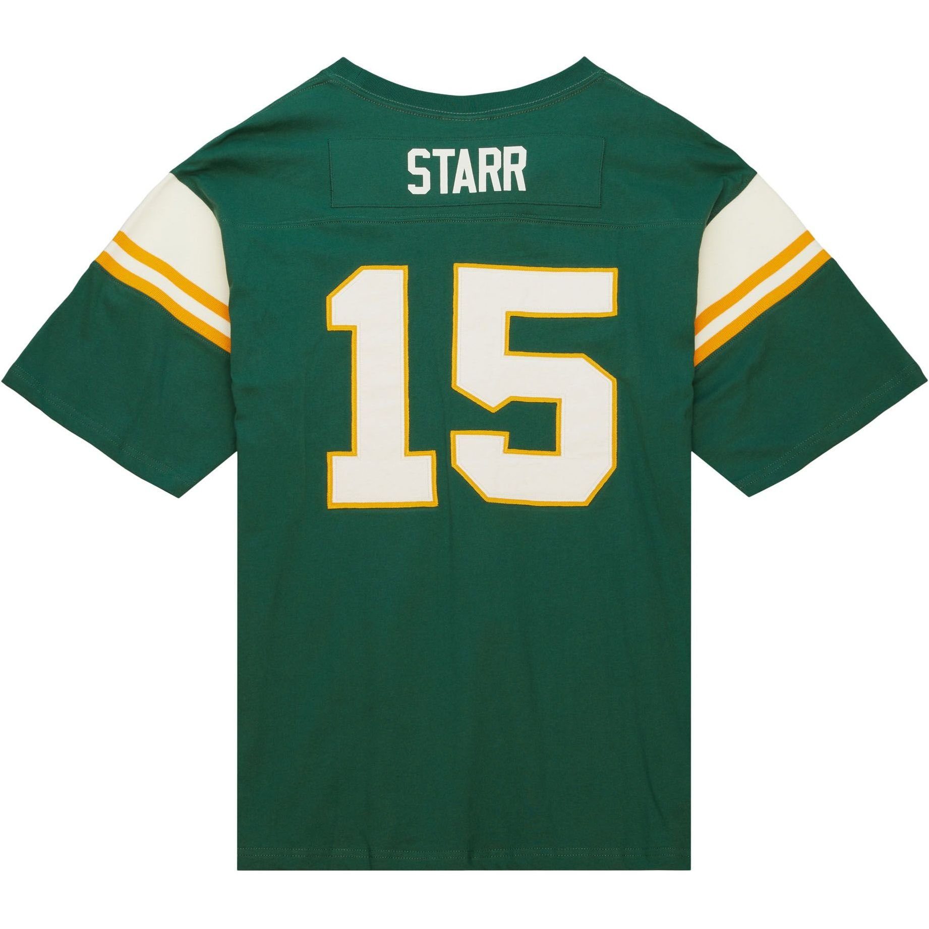 Green Premium & Print-Shirt Bart Starr Packers Ness Bay Mitchell