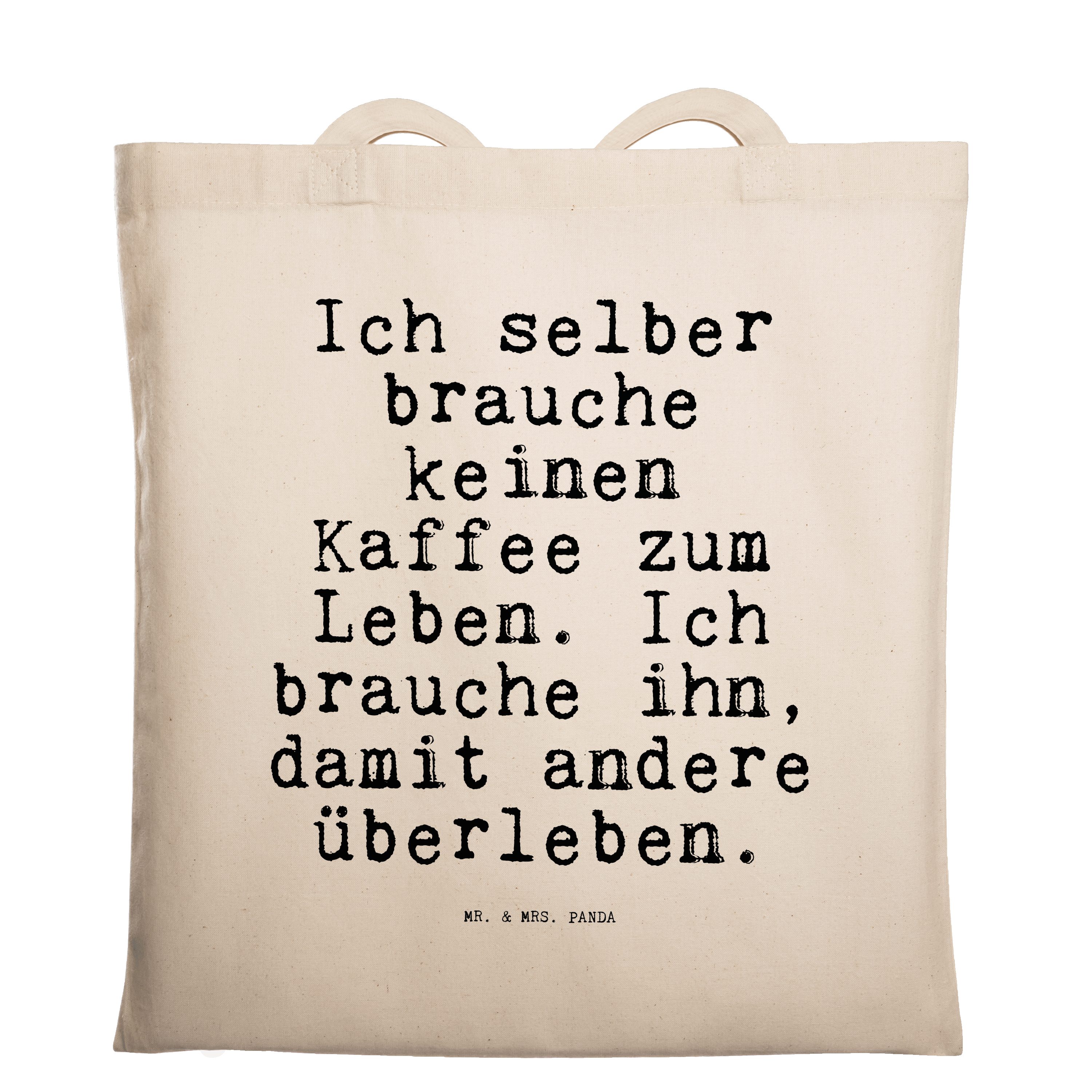 Mr. & Mrs. Panda Tragetasche »Ich selber brauche keinen
