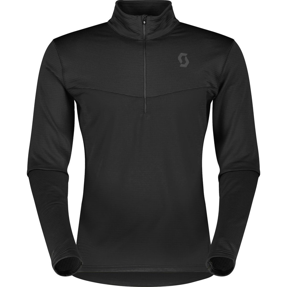 Scott Fleecejacke Pullover M's Defined Light Leichter, atmungsaktiver Pullover mit 1/4-Reißverschluss und Stretch