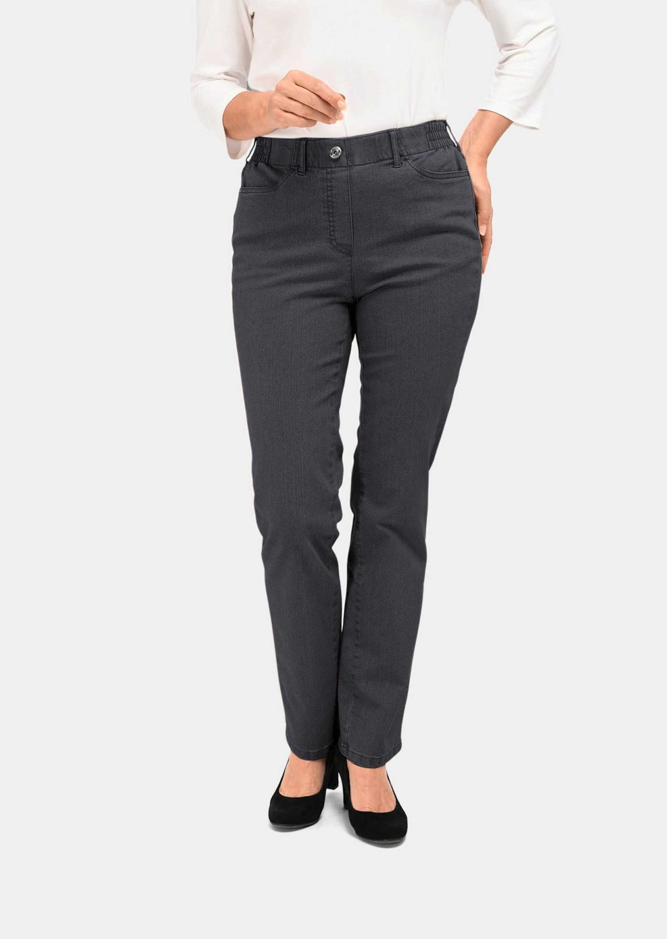 Bequeme Jeans Bequeme Jeansschlupfhose mit Dehnbund