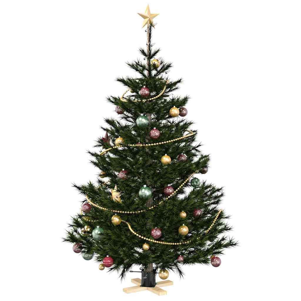 furnicato Christbaumständer Moderner Weihnachtsbaumständer aus massivem Kiefernholz 50x50x16 cm (1-tlg), Stabiler Baumhalter mit Wassertank und abriebfester Oberfläche
