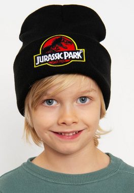 LOGOSHIRT Beanie Jurassic Park mit lizenziertem Design