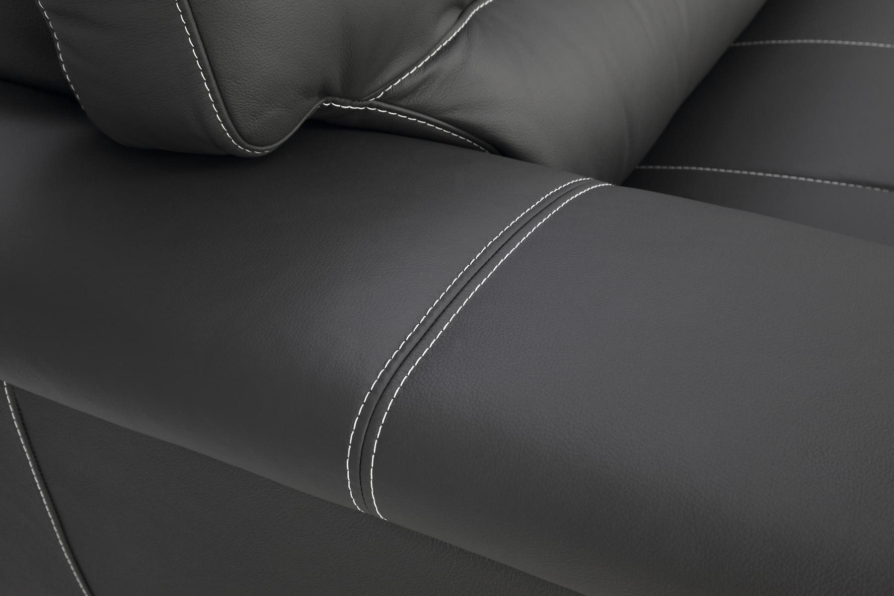 Xlmoebel Polstergarnitur Leder Sofa Garnitur in modernem Design für gemütliche Stunden, (3-tlg., Sofagarnitur Set 3+2+2 4069424958195), Hergestellt in Europa