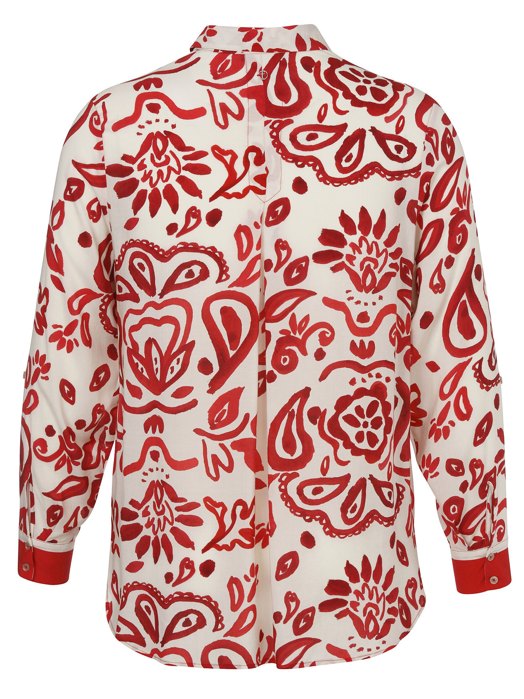 FRAPP Klassische Bluse in großen Größen