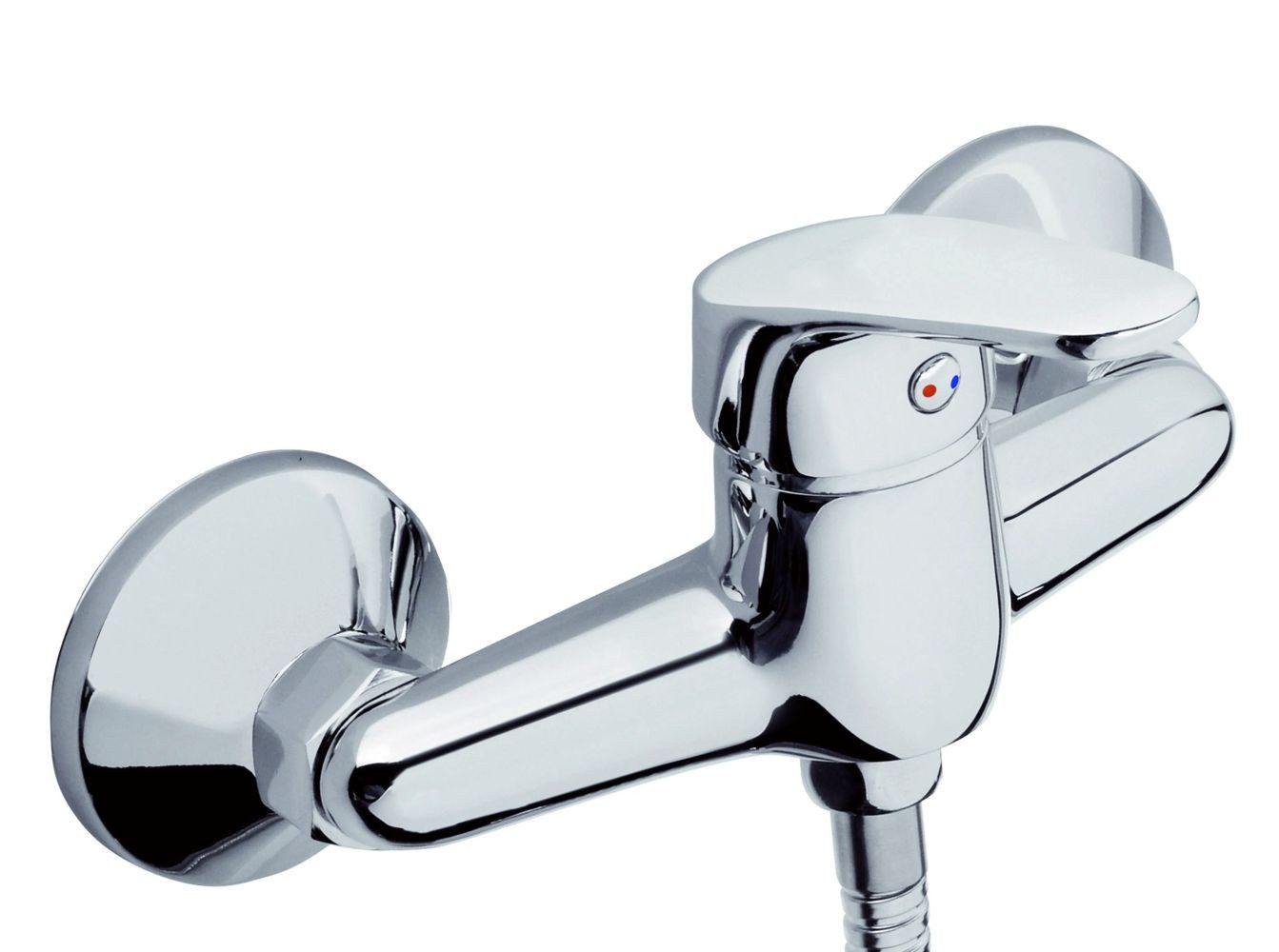 Ferro Duscharmatur PRIMO ECOLOGIC Brausearmatur Wasserhahn Bad, Mischbatterie Dusche in Chrom