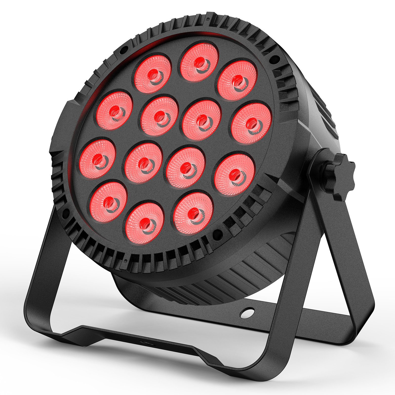 ZonQoonz Discolicht 140W LED PAR RGBW Bühnenlicht DMX & Sound-control für Hochzeiten Party