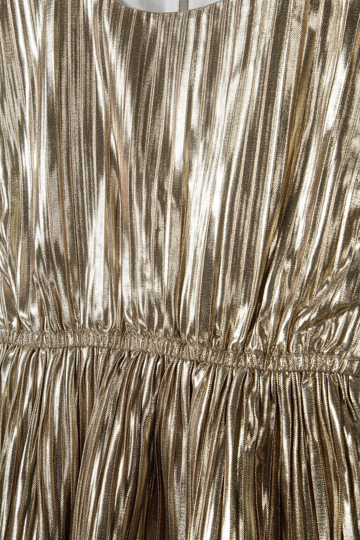 MINOTI (3-14y) Partykleid Metallic-Look im Gold