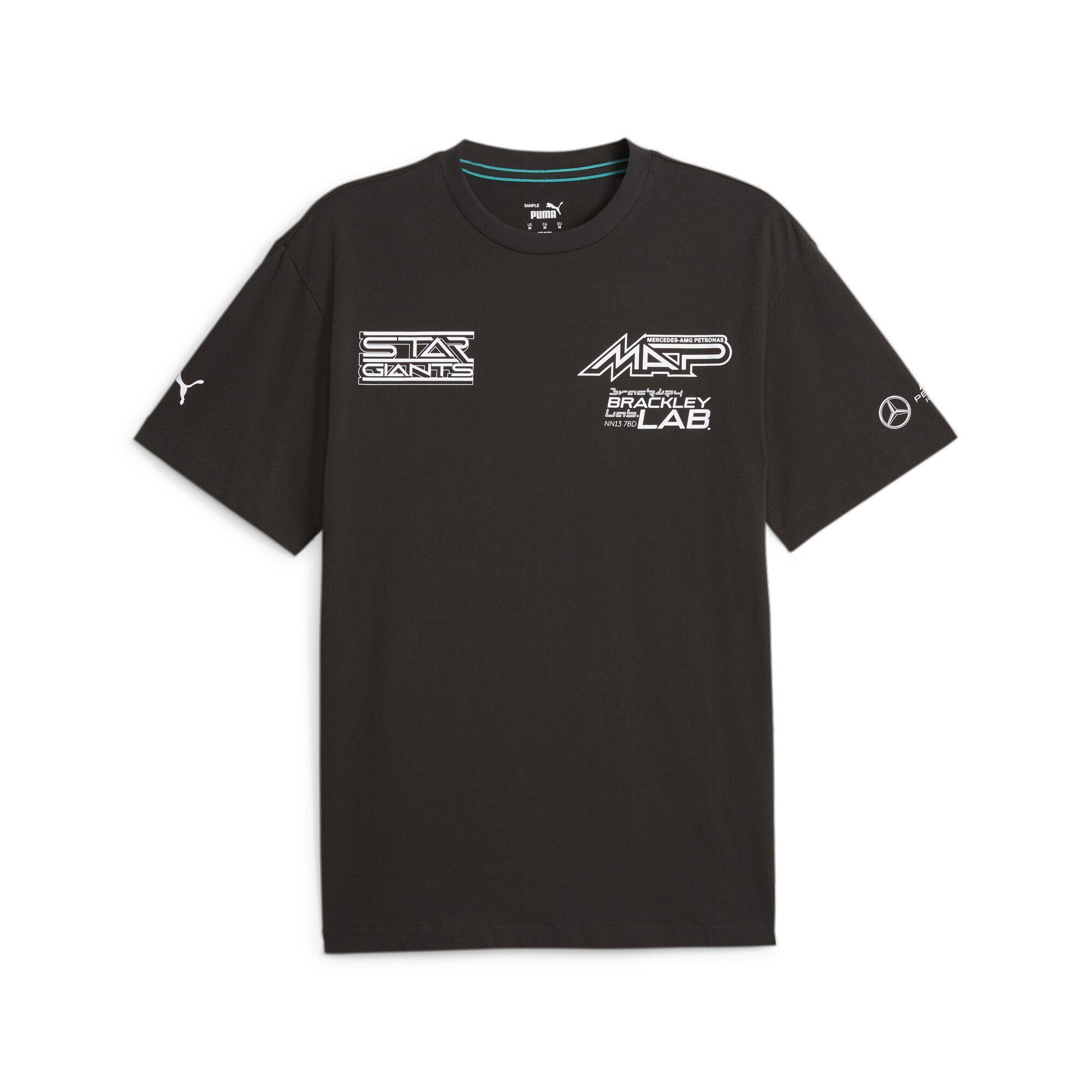 PUMA T-Shirt Mercedes-AMG Petronas Motorsport Garage Crew T-Shirt Herren