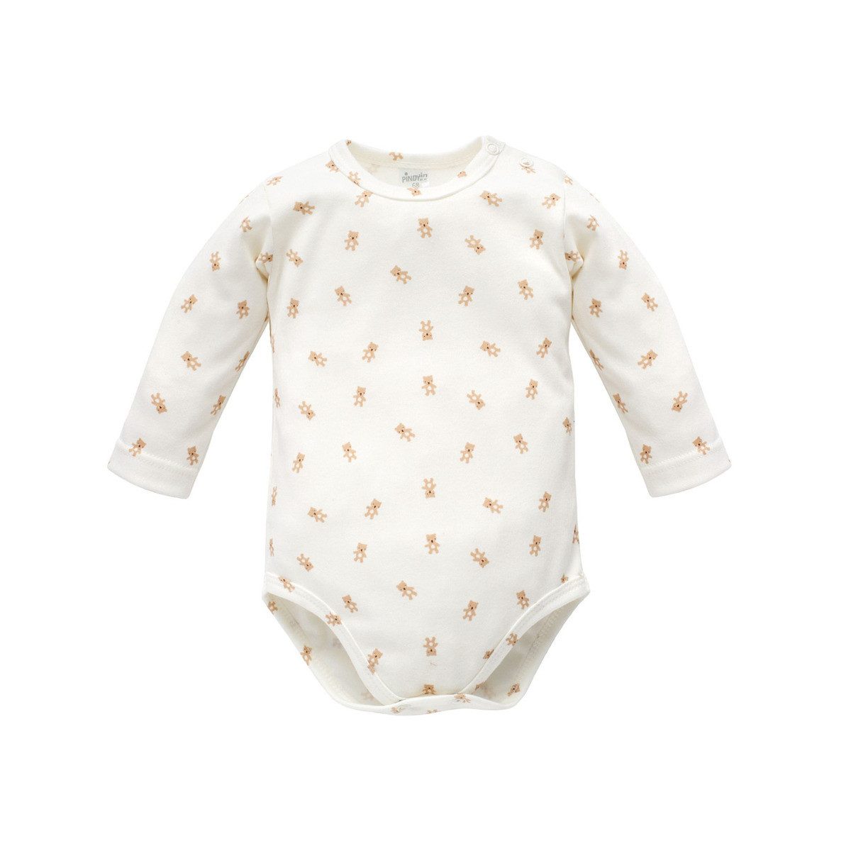PINOKIO Langarmbody Teddybär XT Unisex Kinder (1-tlg) Langarm Einteiler, Body, Longsleeve-Body, Bodysuit, Stretchbody