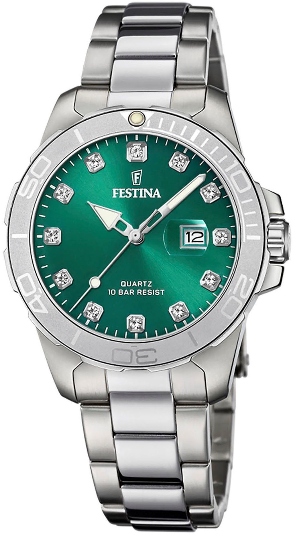 Festina Quarzuhr Boyfriend Collection F20503/7, Armbanduhr, Damenuhr, Edels günstig online kaufen