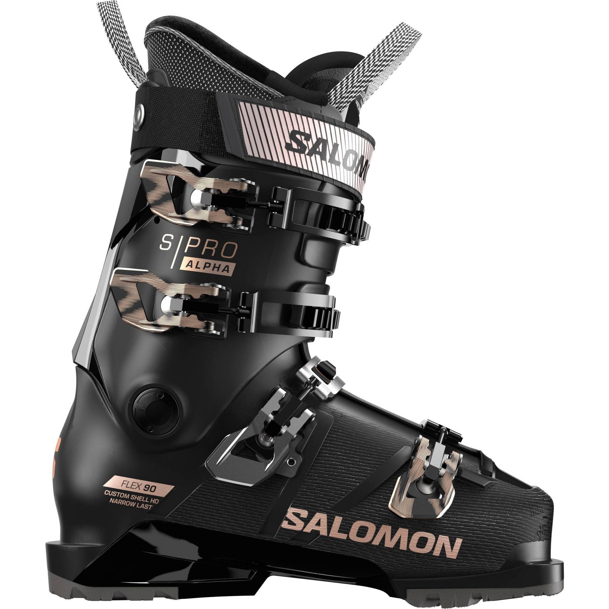 Salomon ALP. BOOTS S/PRO ALPHA 90 W GW Black//Bk BLACK/BLACK Skischuh