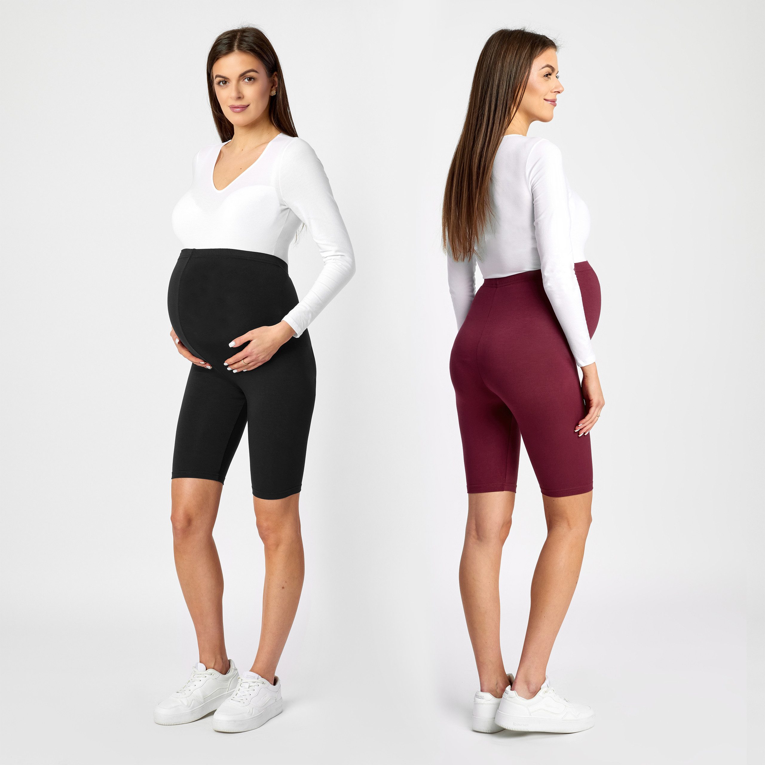 Be Mammy Umstandsleggings Damen Kurze Leggings günstig online kaufen