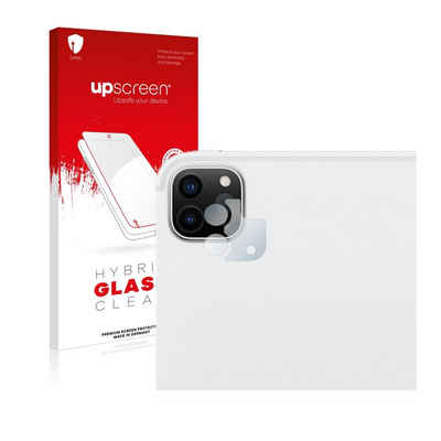 upscreen flexible Panzerglasfolie für Apple iPad Pro 12.9" WiFi Cellular 2020 (NUR Kameraschutz, 4. Gen), Displayschutzglas, Schutzglas Glasfolie klar