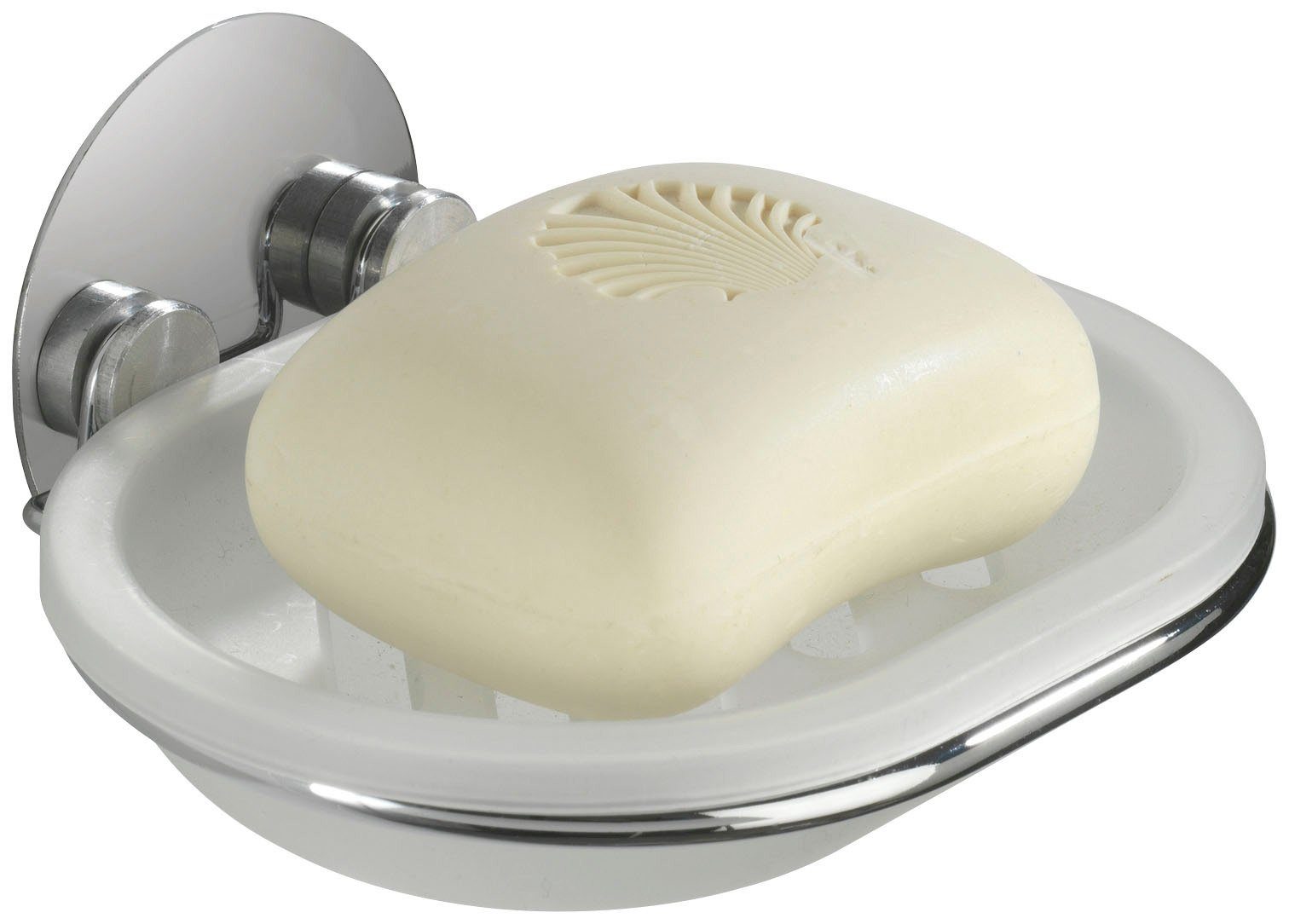 WENKO Seifenablage Turbo-Loc®, Breite: 13 cm, Set, Befestigen ohne bohren günstig online kaufen