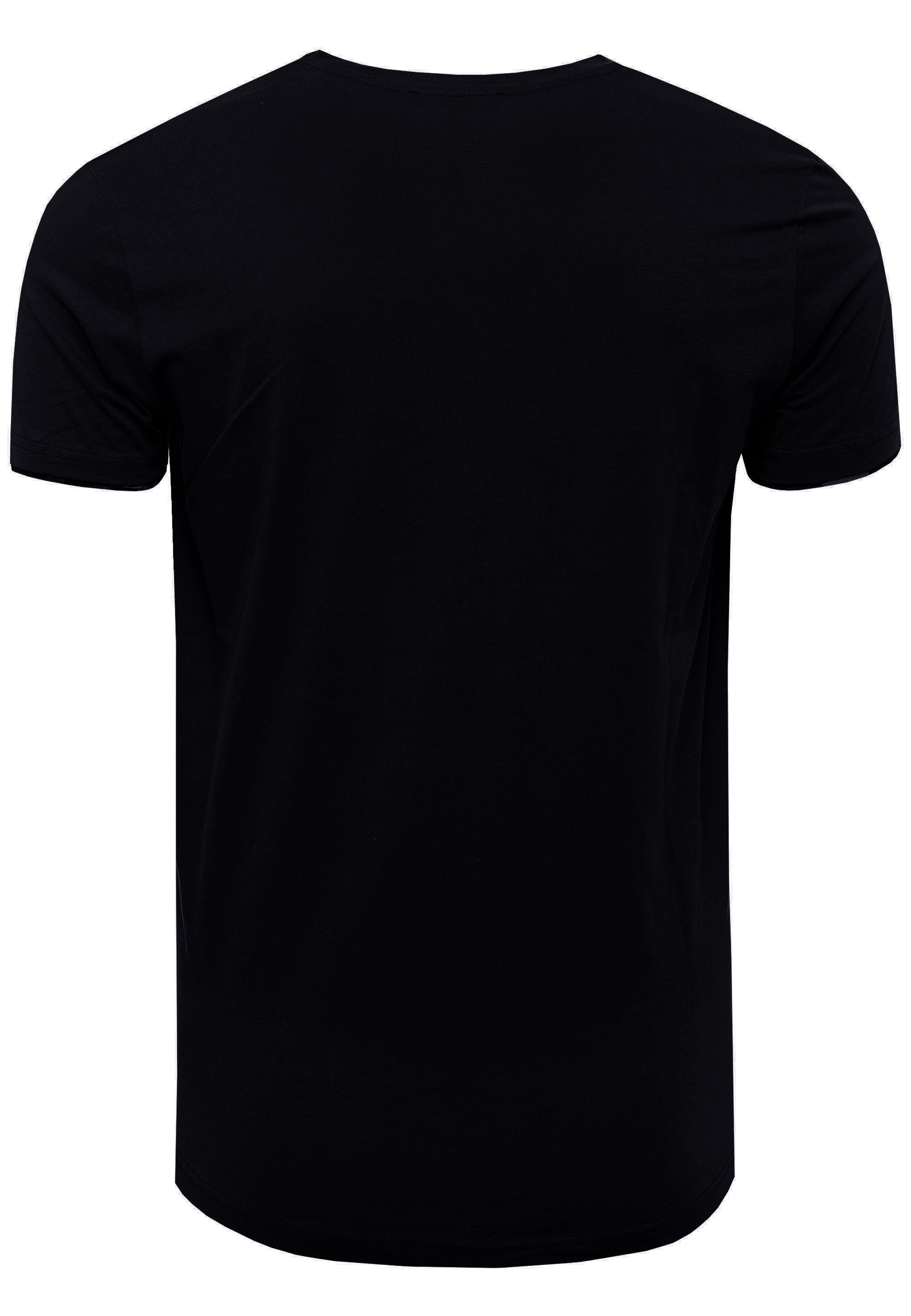 Rusty Neal T-Shirt im trendigen 2-in-1-Design
