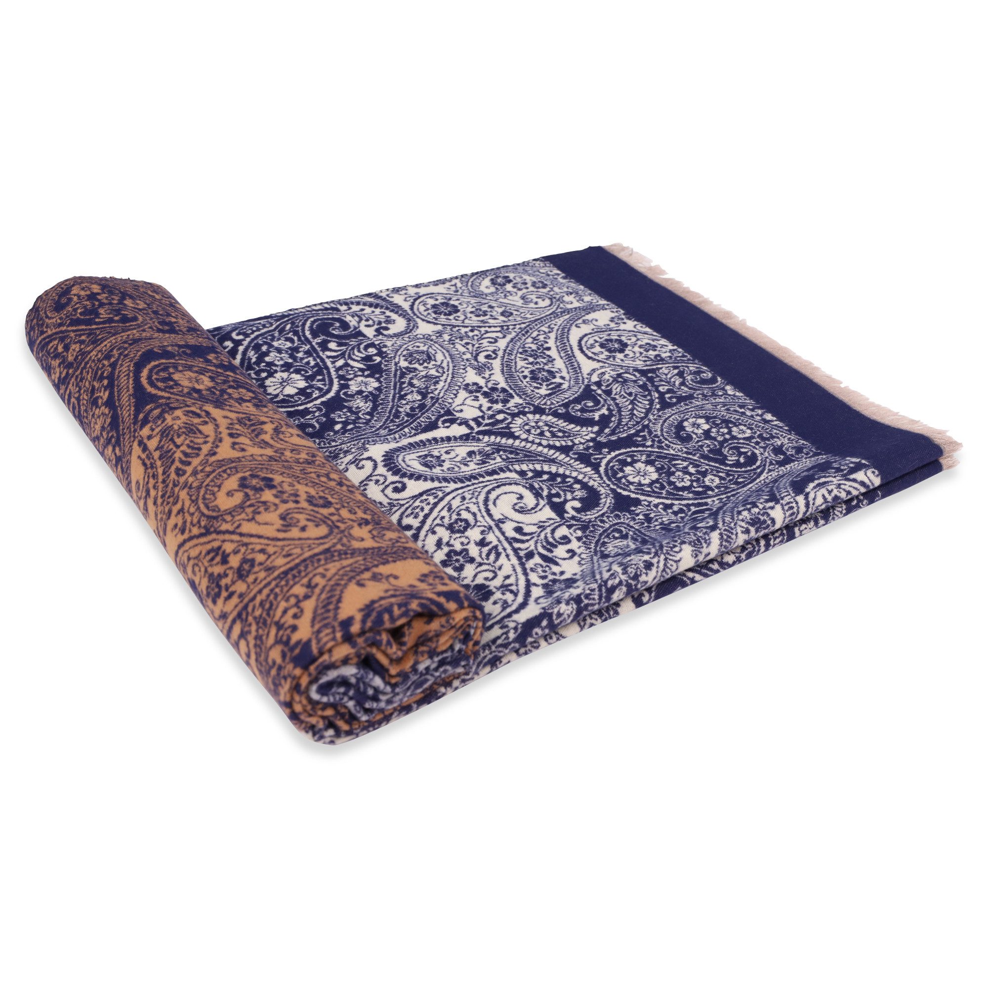 malito more than fashion Modeschal Schal-Stola Ornamente S607, langer Schal / Stola / Überwurf mit Ornamente Print