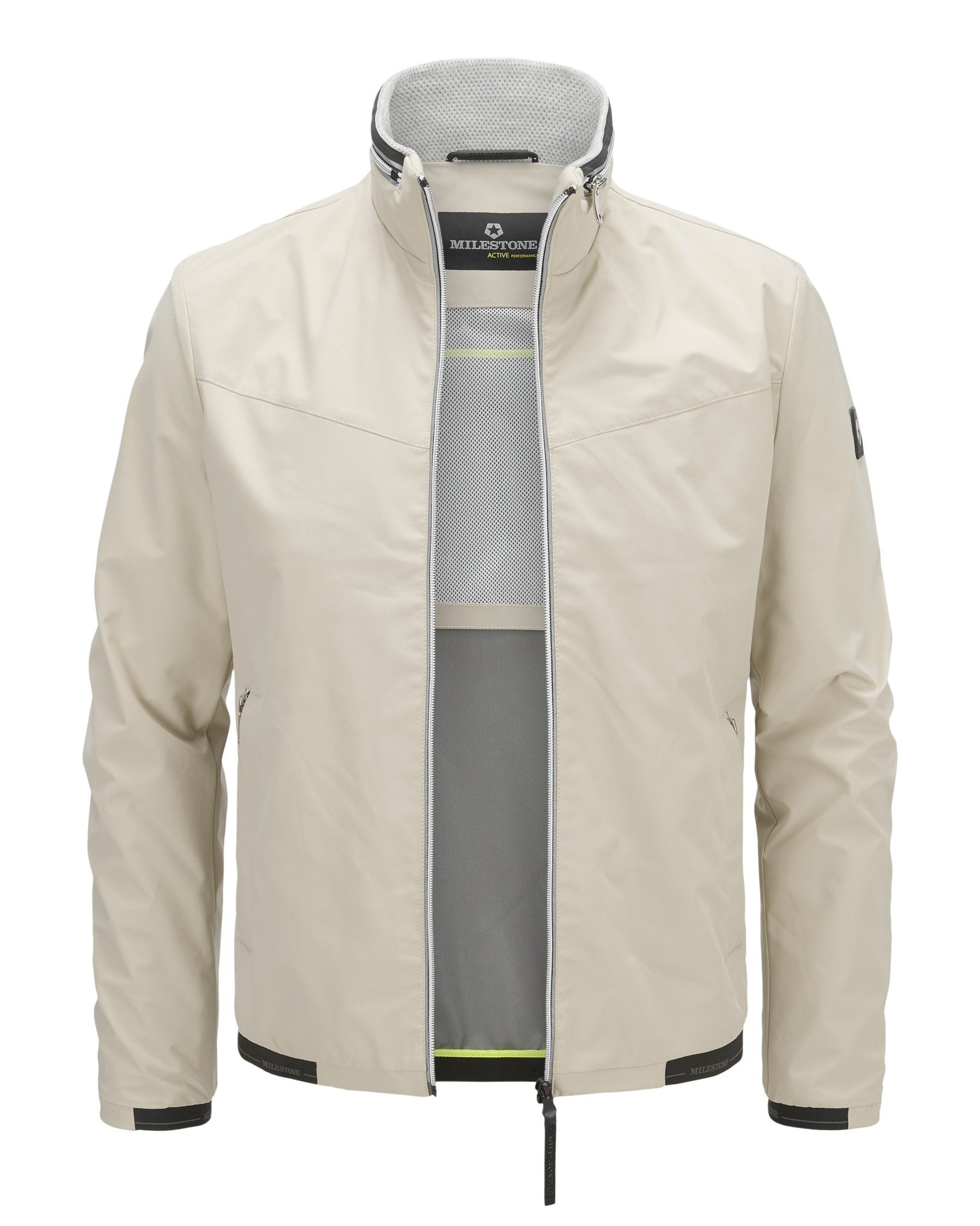 Milestone Funktionsjacke MSLivingston mit versteckter Kapuze, wasserabweisend, winddicht und atmungsaktiv