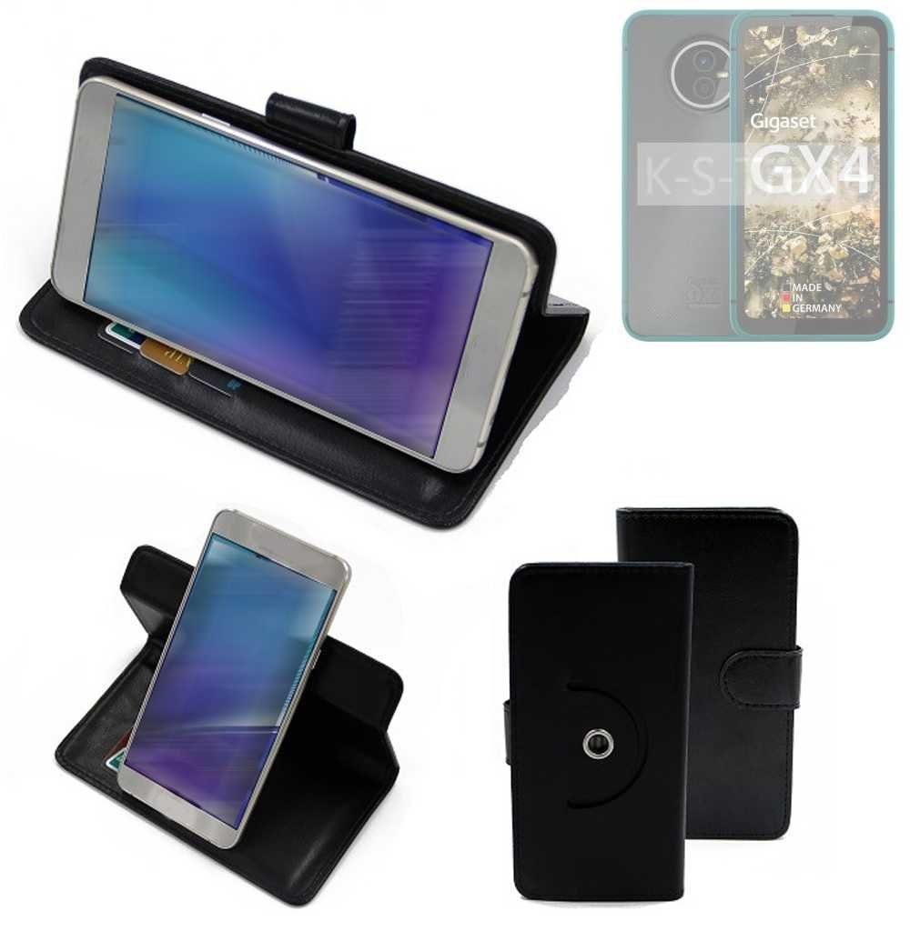 K-S-Trade Handyhülle für Gigaset GX4, Case Schutzhülle Handyhülle Flipcase Smartphone Cover Handy