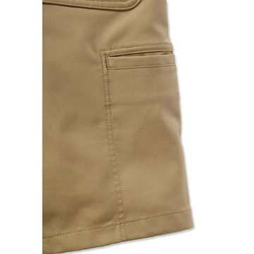 Carhartt Cargoshorts Rugged Flex Canvas Work Shorts Canvas mit Stretch