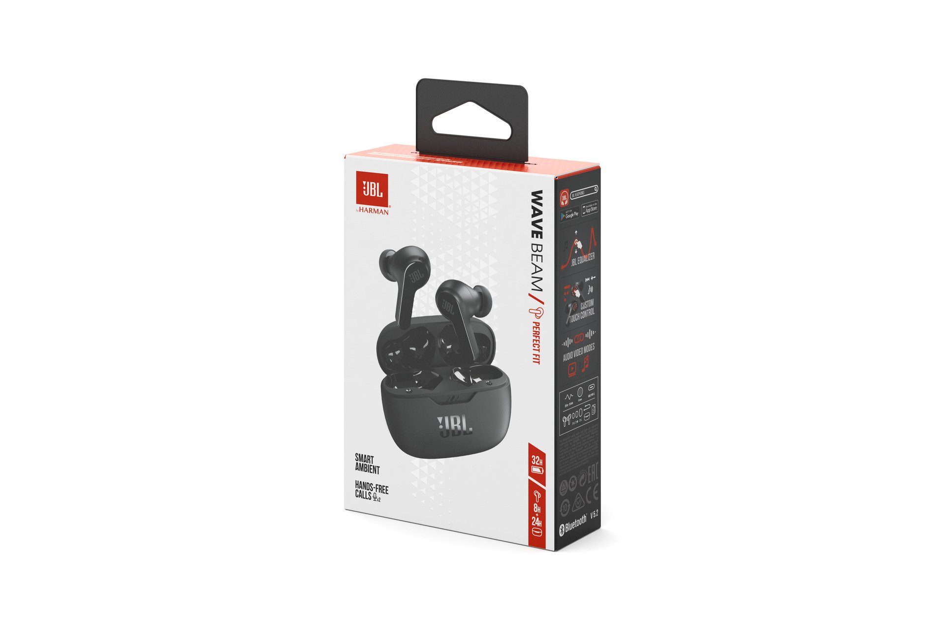 JBL Wave In-Ear-Kopfhörer wireless Beam Schwarz