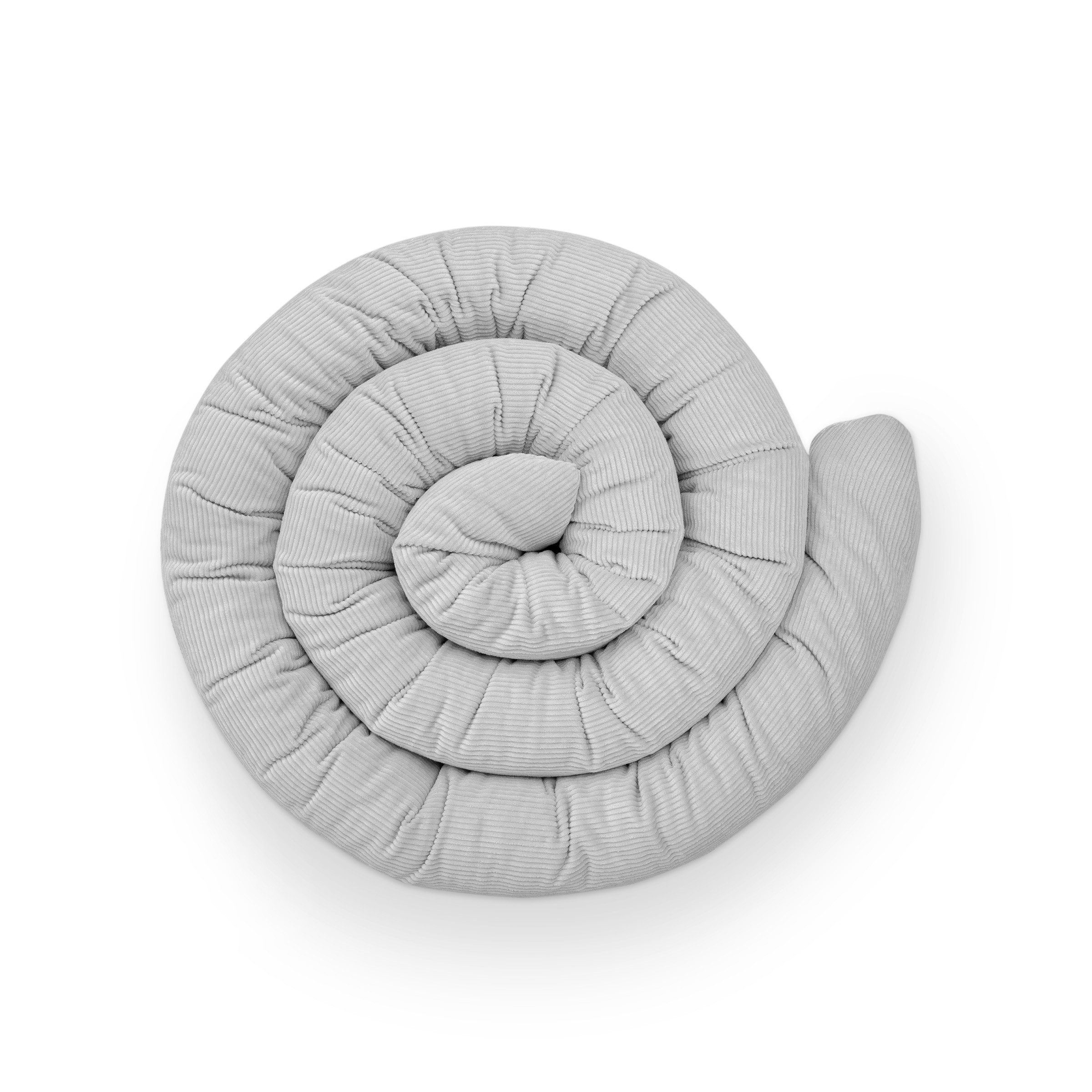 Ehrenkind Nestchenschlange Bettschlange Cord aus 100% Bio-Baumwolle, Schutz und Geborgenheit, (Kuschelschlange, Bettumrandung Babybett), Bettschlange Baby