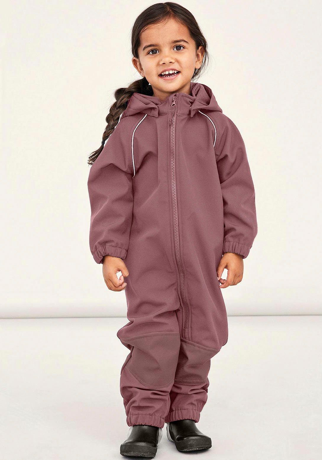 Softshelloverall NMNALFA SOFTSHELL SUIT SOLID FO NOOS