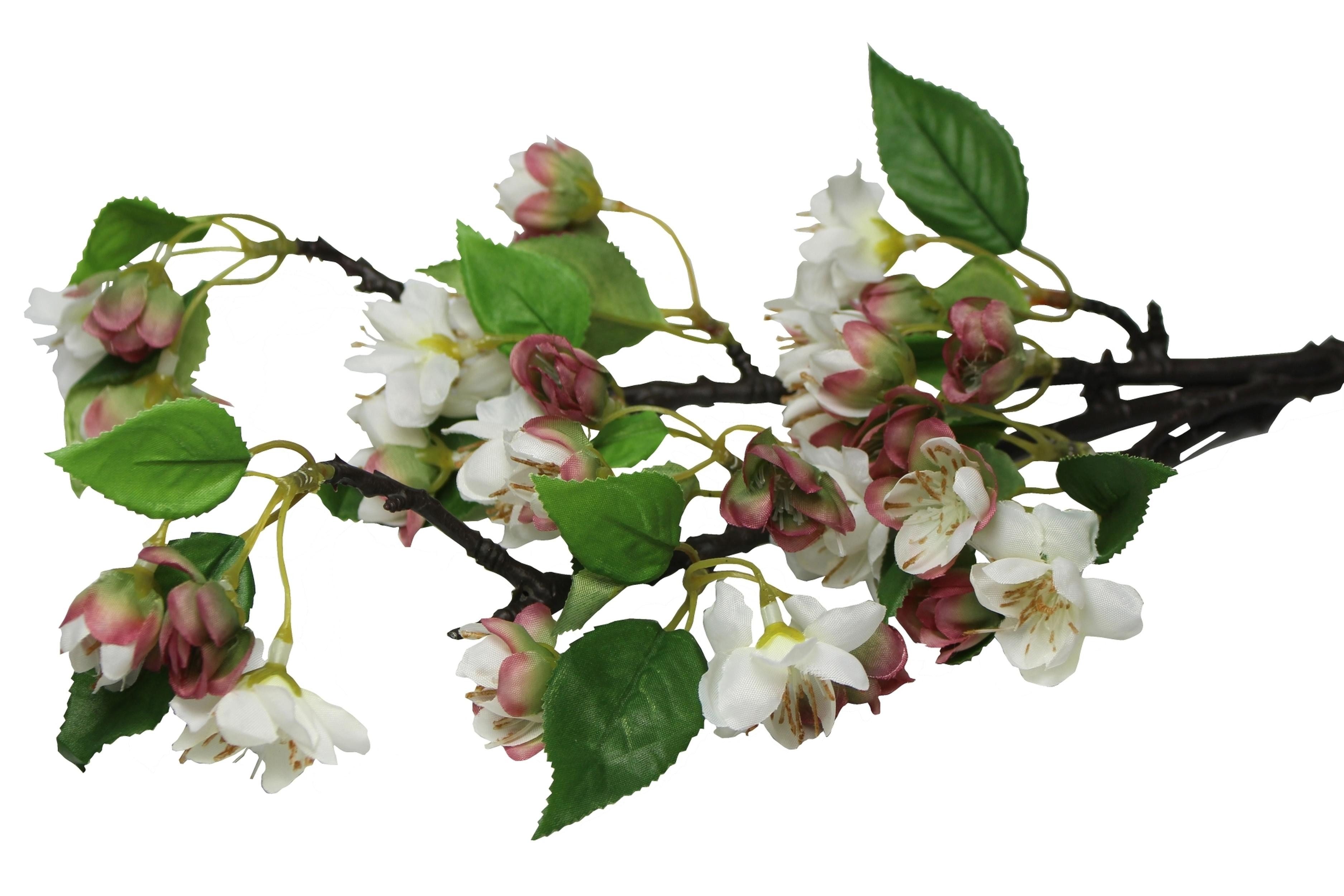 Kunstpflanze Kunstblume "Kirschzweig", 2er Set