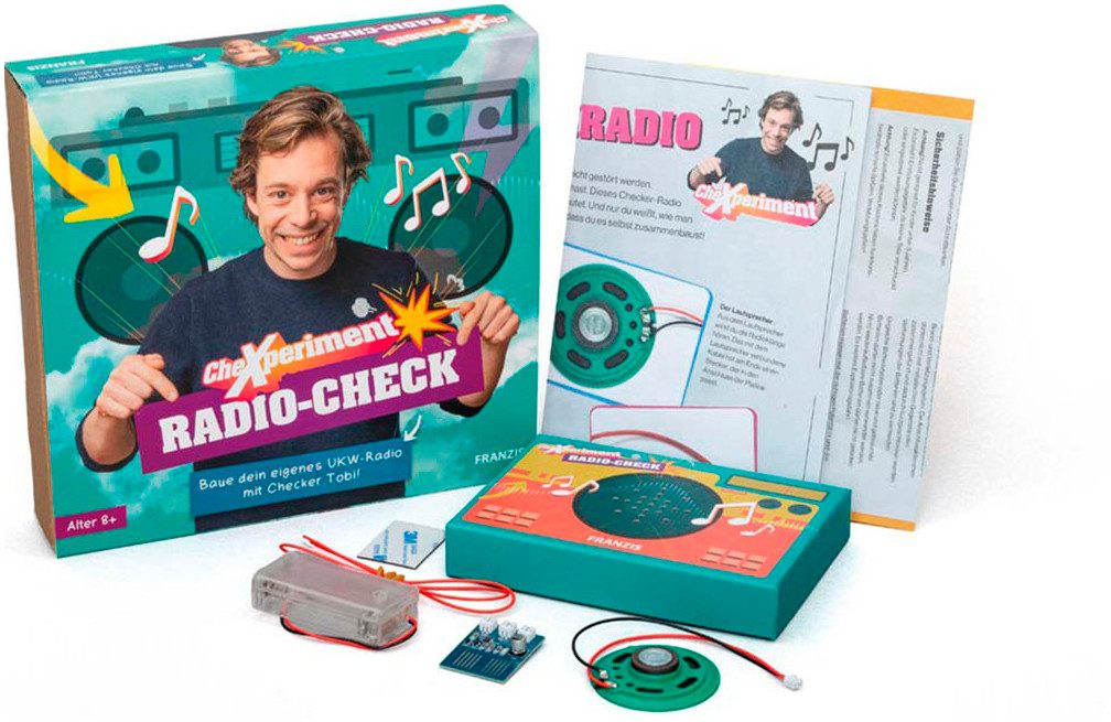 Franzis Experimentierkasten Checker Tobi CheXperiment Radio-Check